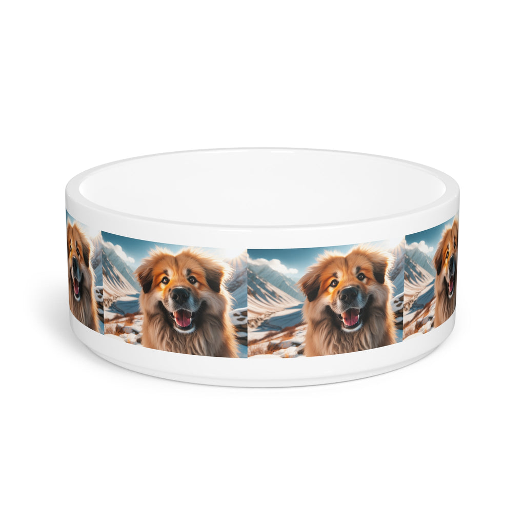 Ceramic Pet Bowl – 16 oz Dog Feeding Bowl