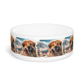 Ceramic Pet Bowl – 16 oz Dog Feeding Bowl