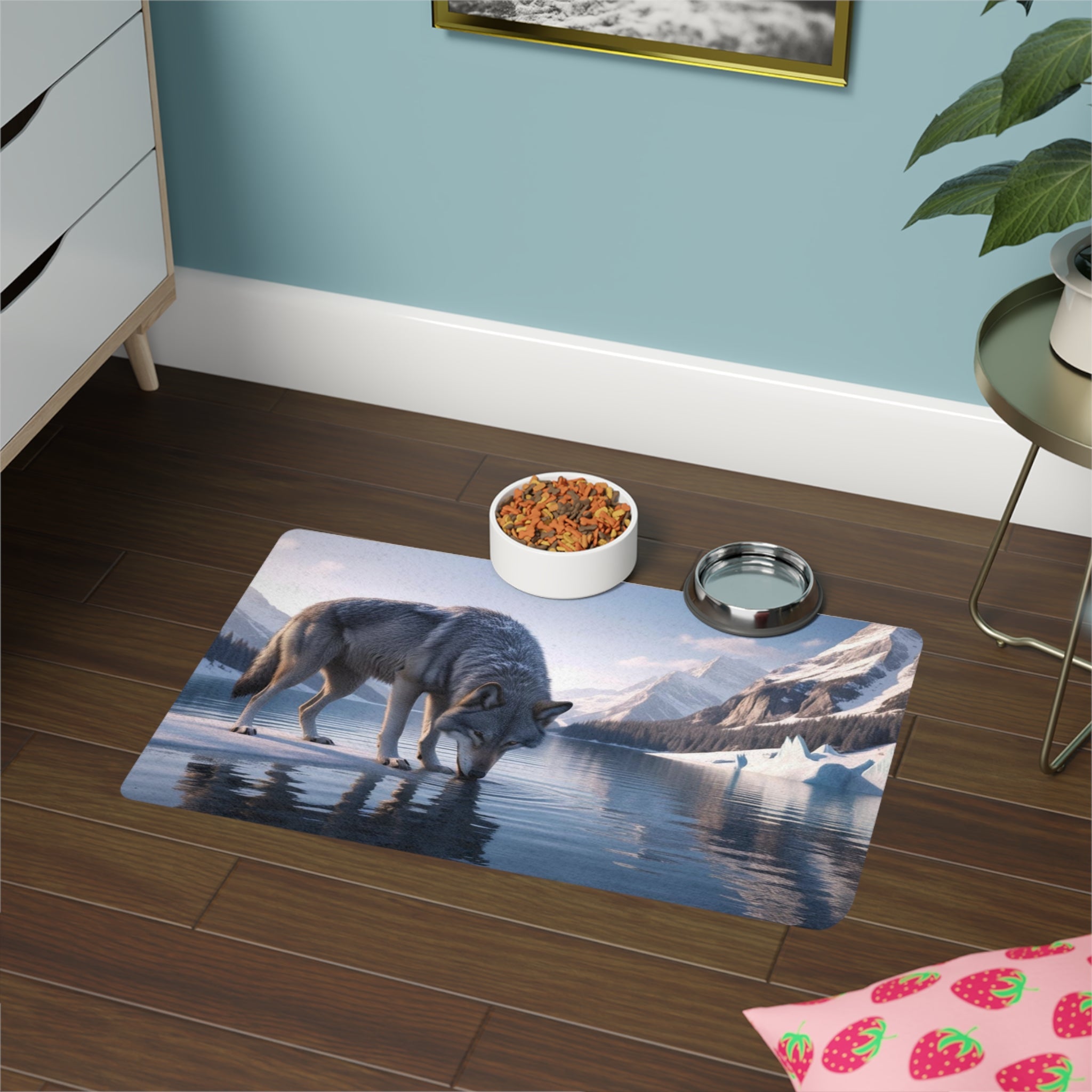 Non-Slip Pet Food Mat – Waterproof Feeding Mat for Dogs