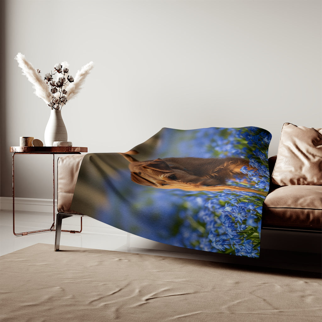 Sweatshirt Blanket – Plush Fleece Throw, 2 Size Options