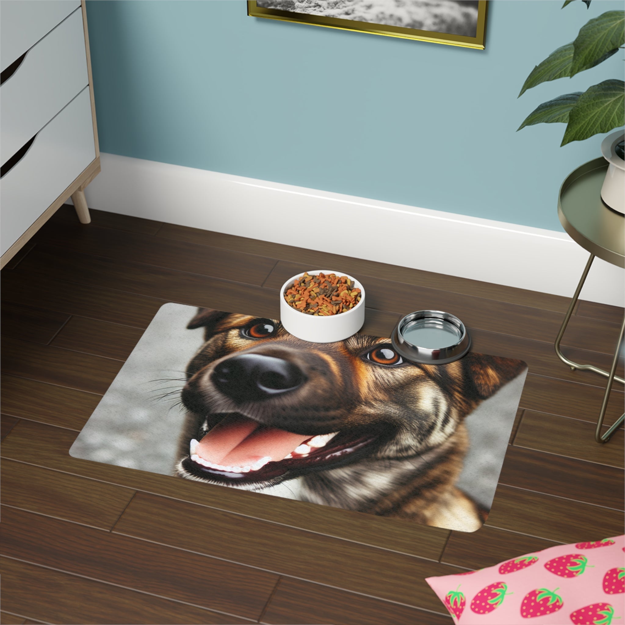 Non-Slip Pet Food Mat – Waterproof Feeding Mat for Dogs