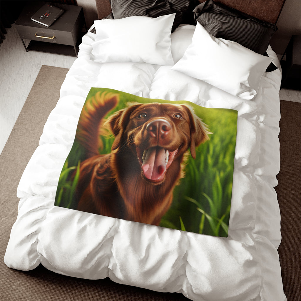 Sweatshirt Blanket – Plush Fleece Throw, 2 Size Options
