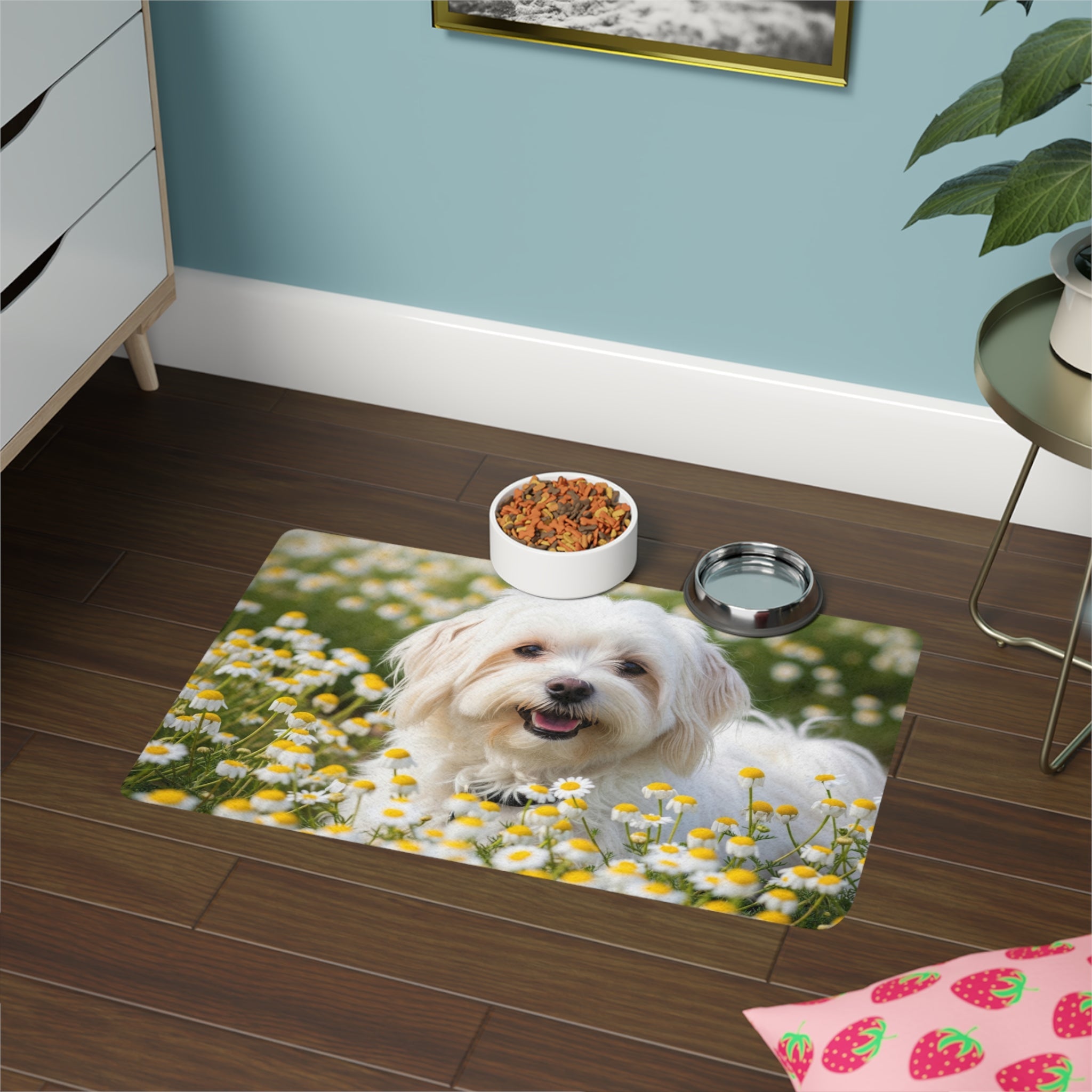 Non-Slip Pet Food Mat – Waterproof Feeding Mat for Dogs