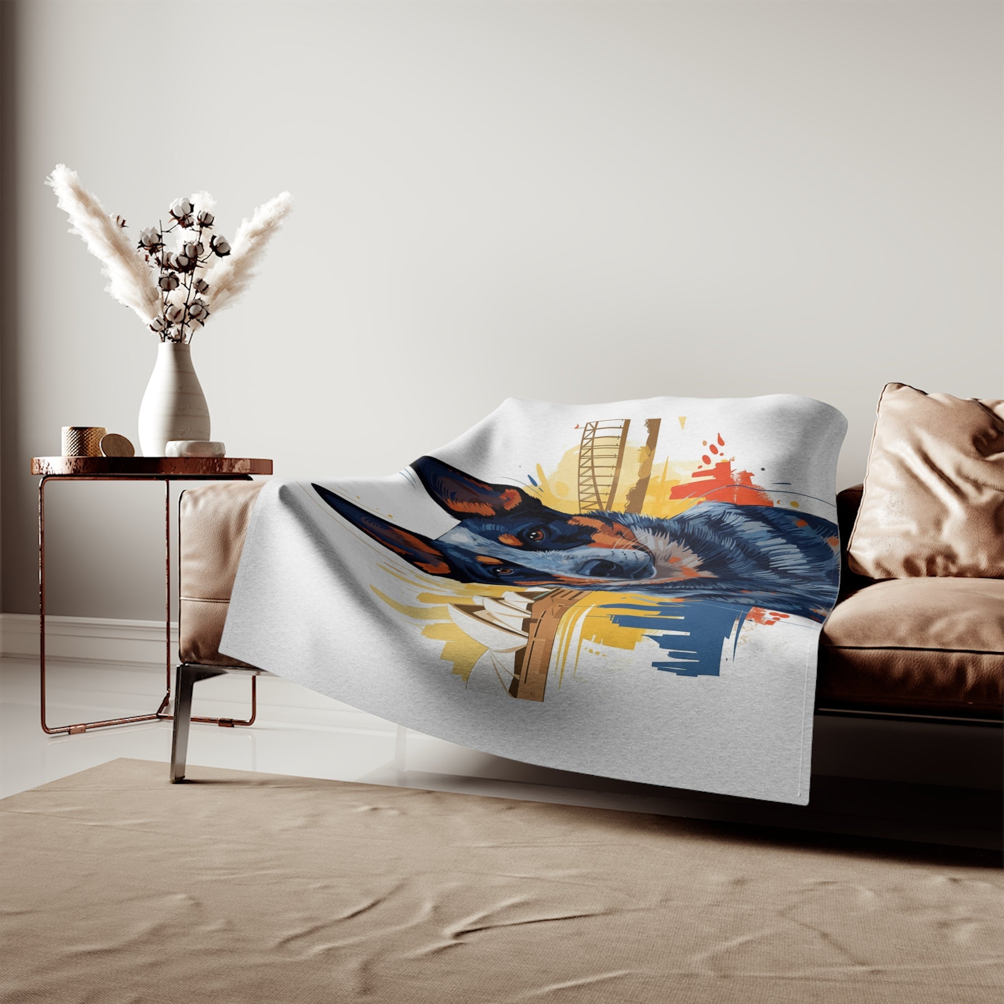 Sweatshirt Blanket – Plush Fleece Throw, 2 Size Options