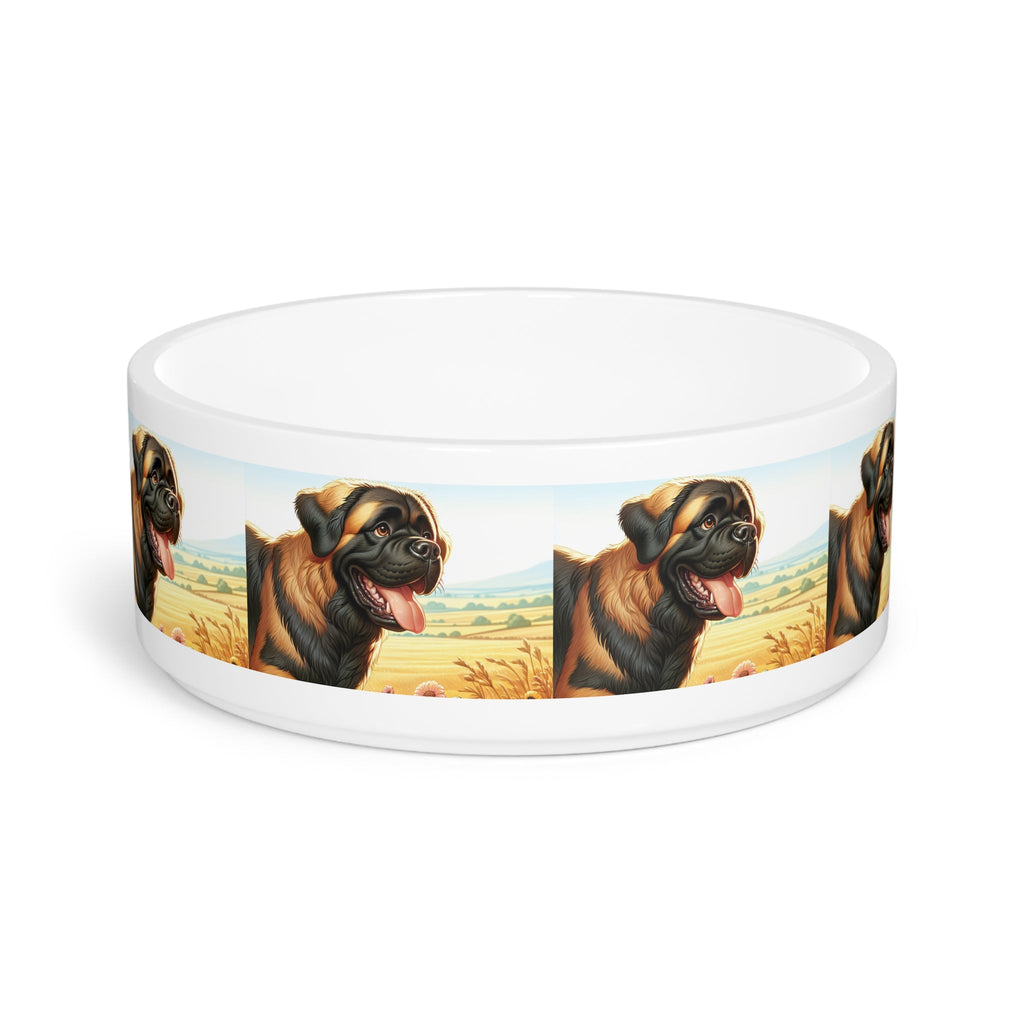 Ceramic Pet Bowl – 16 oz Dog Feeding Bowl