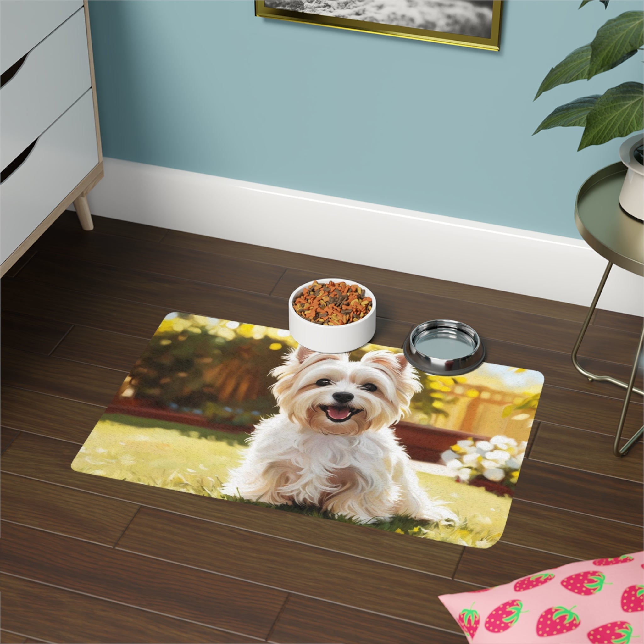 Non-Slip Pet Food Mat – Waterproof Feeding Mat for Dogs