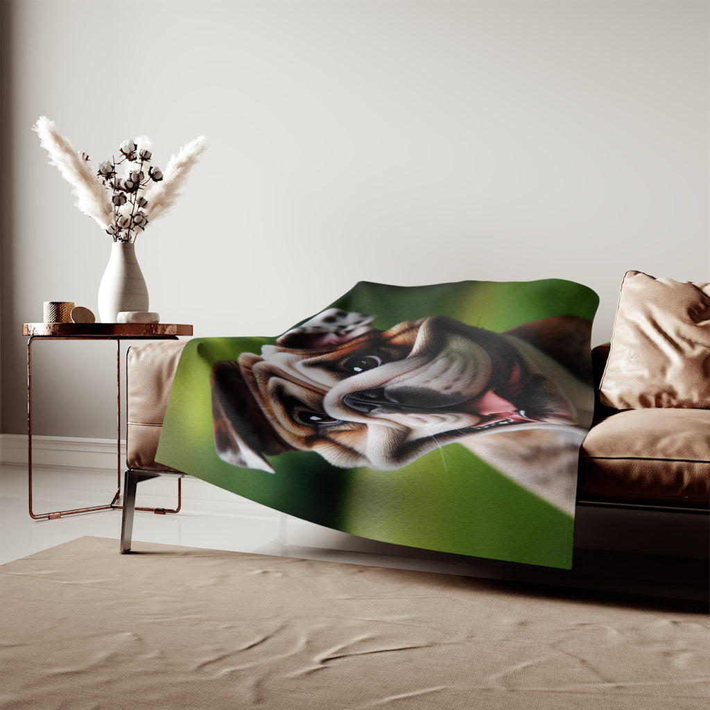Sweatshirt Blanket – Plush Fleece Throw, 2 Size Options