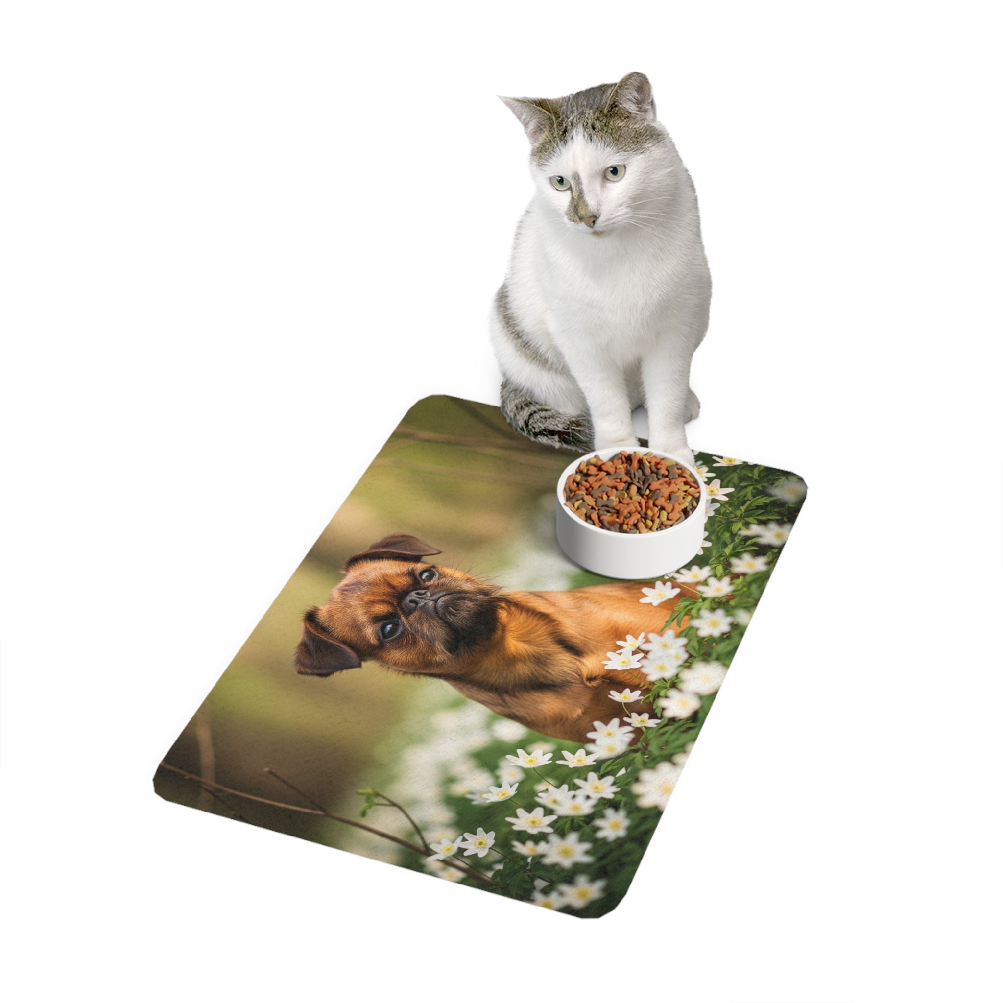 Non-Slip Pet Food Mat – Waterproof Feeding Mat for Dogs