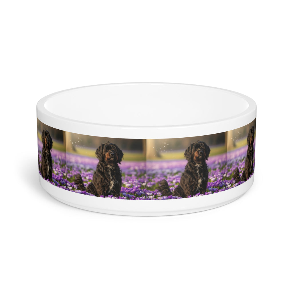 Ceramic Pet Bowl – 16 oz Dog Feeding Bowl