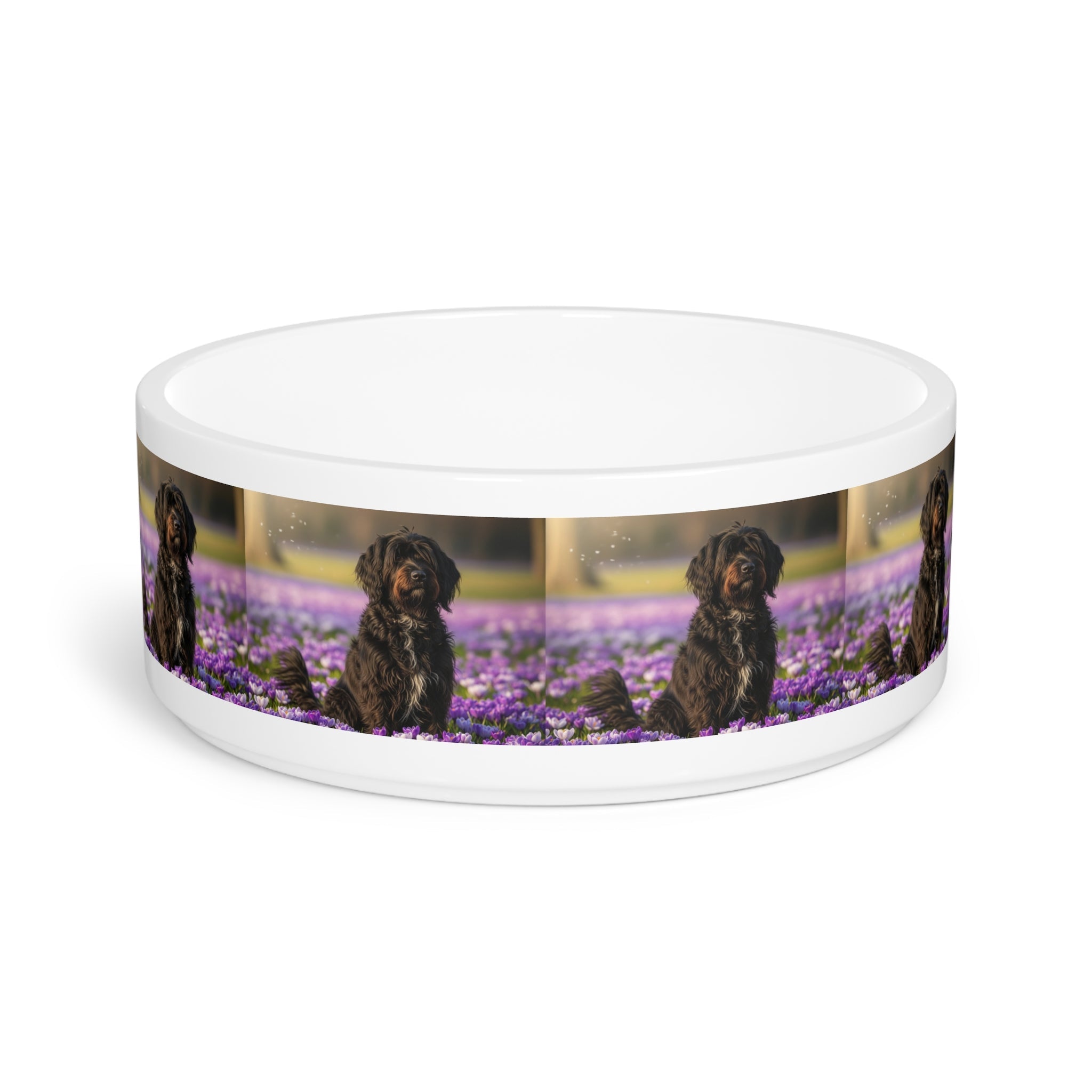 Ceramic Pet Bowl – 16 oz Dog Feeding Bowl