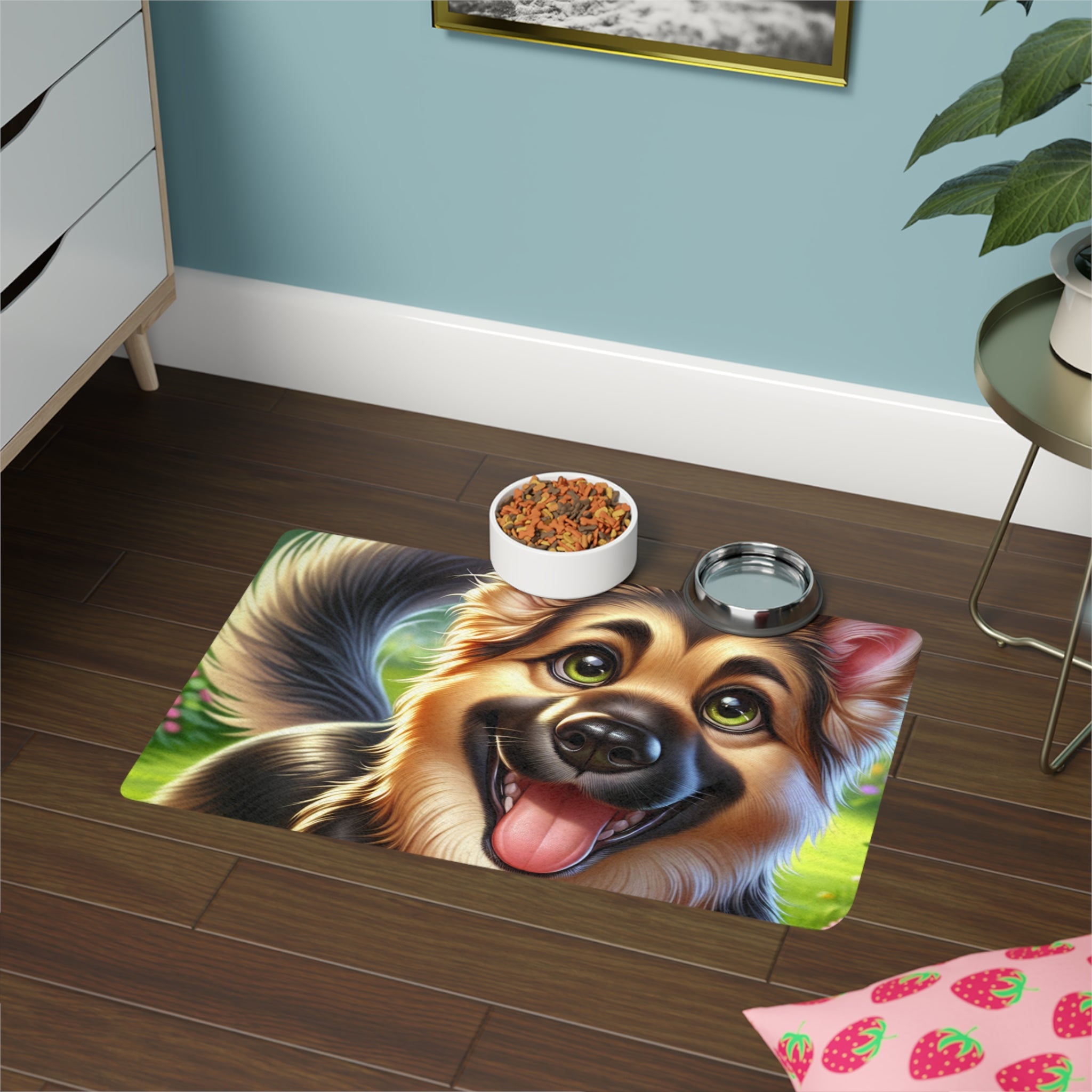 Non-Slip Pet Food Mat – Waterproof Feeding Mat for Dogs