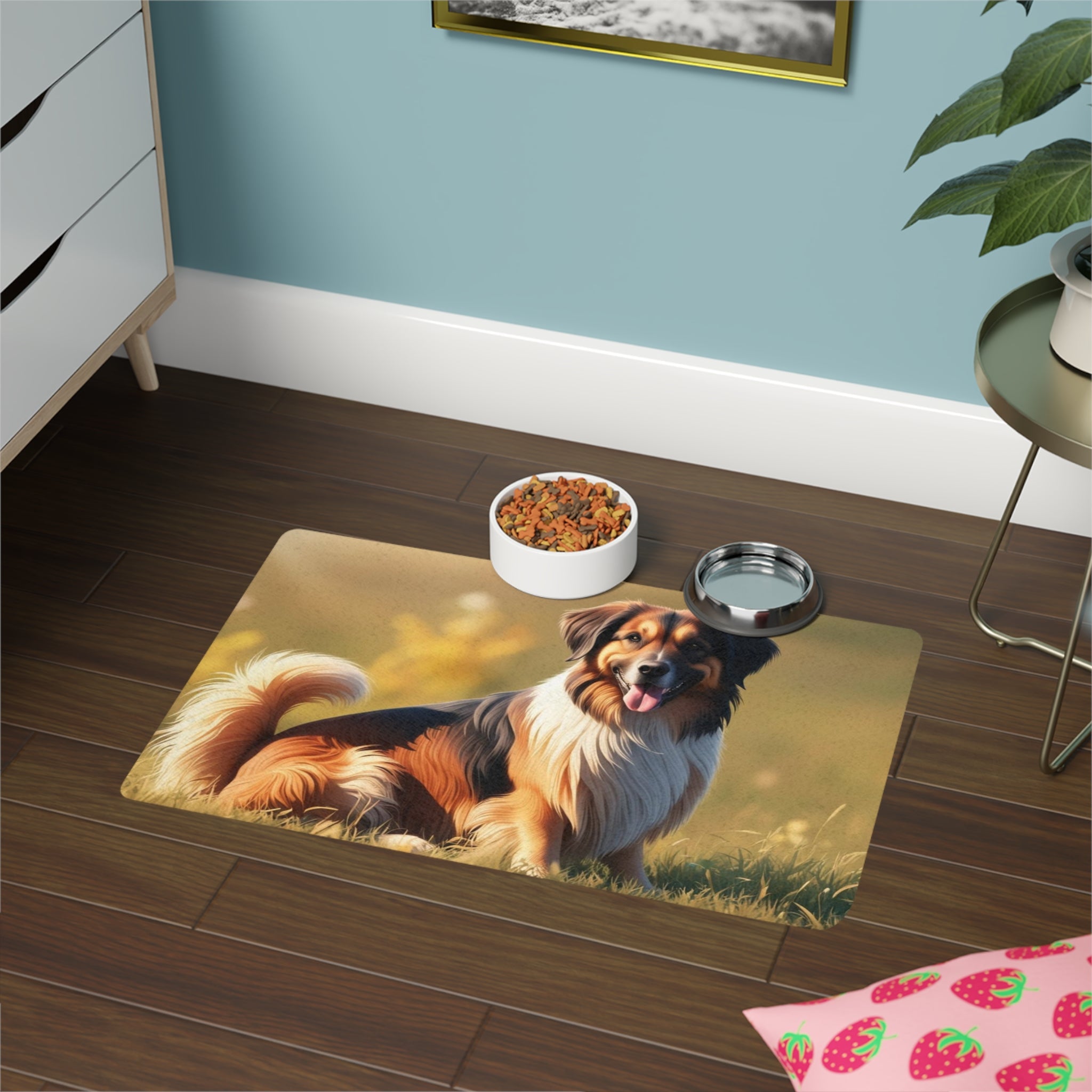 Non-Slip Pet Food Mat – Waterproof Feeding Mat for Dogs