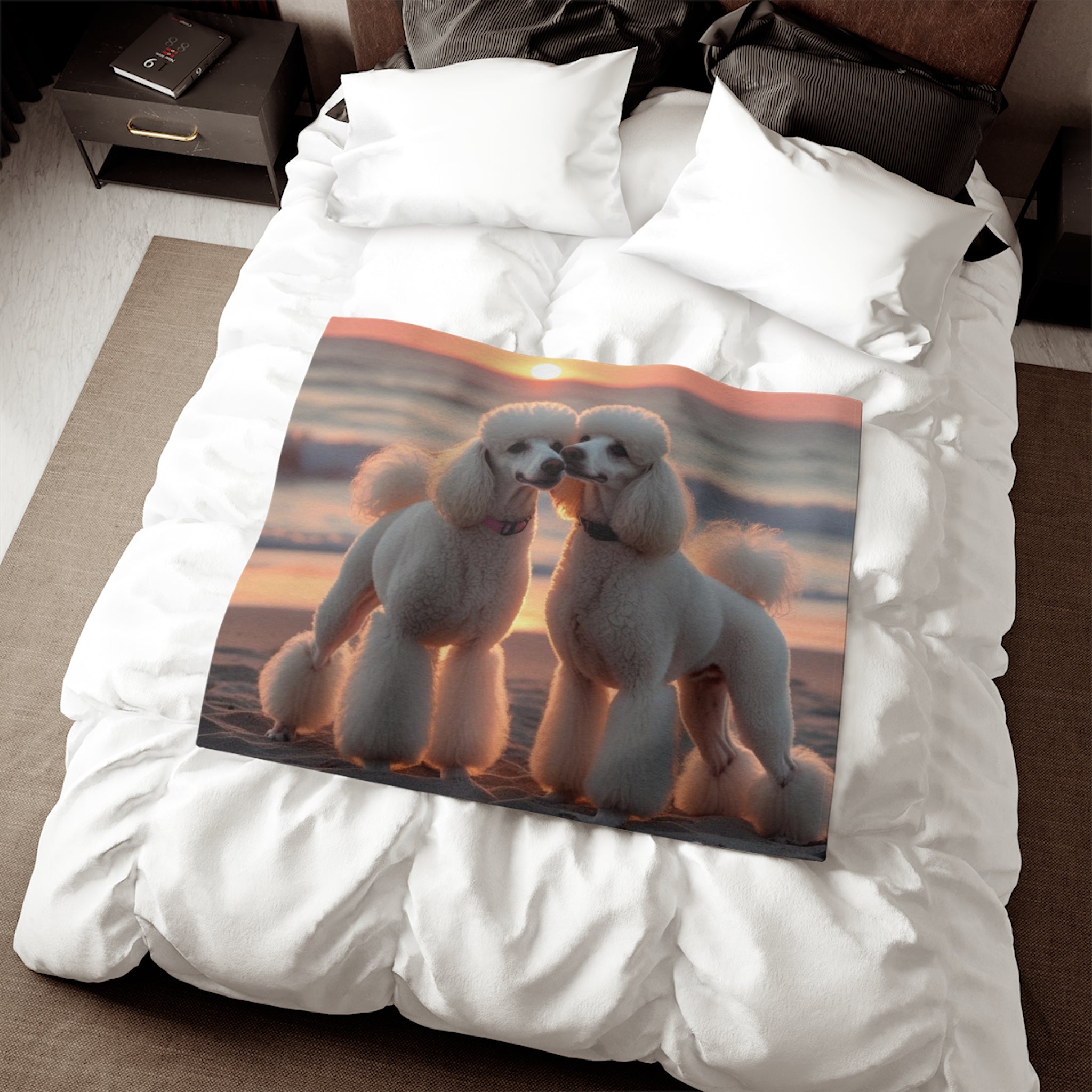 Sweatshirt Blanket – Plush Fleece Throw, 2 Size Options