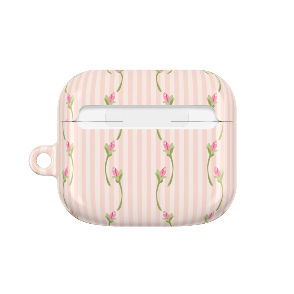 Customizable: Chic Floral AirPod Cases, Cute Earbud Covers, Gift for Music Lovers, Trendy Tech Accessories, Mother's Day Gift, Spring Style