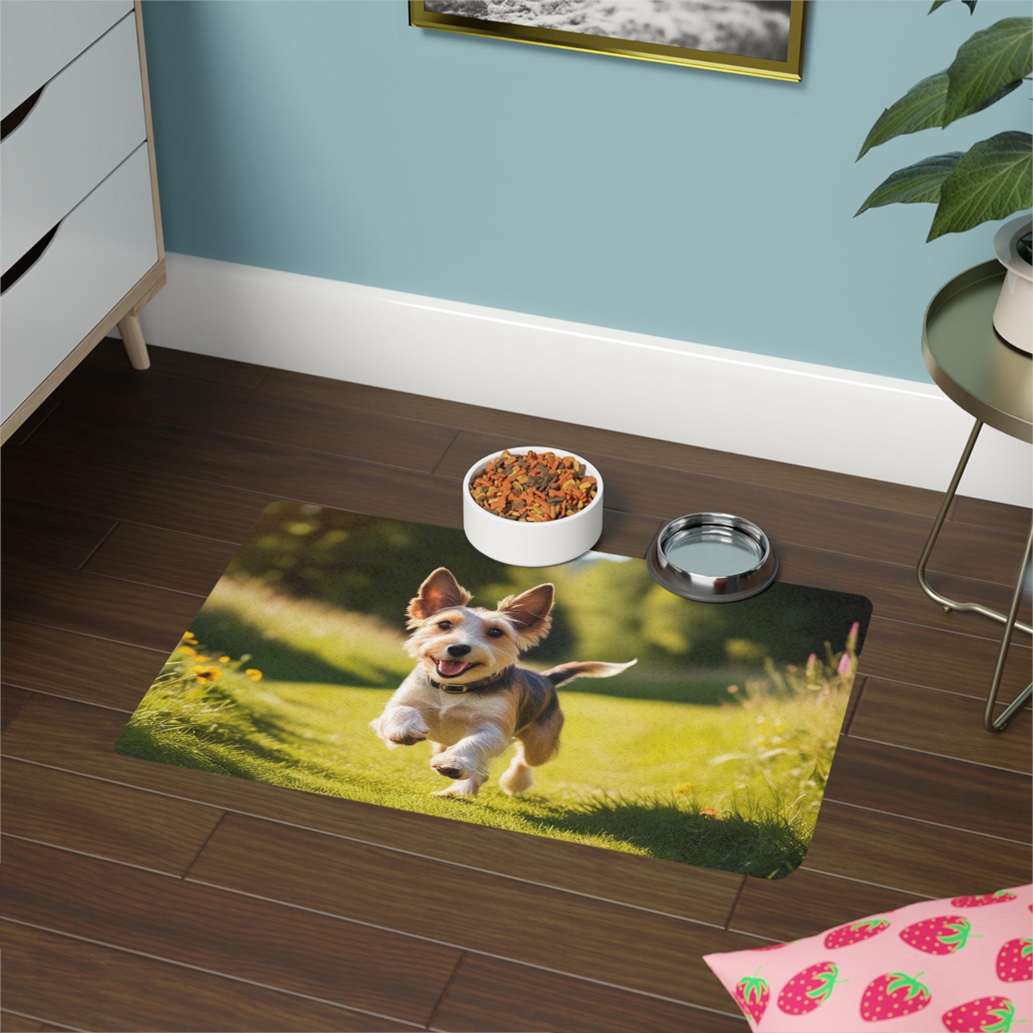 Non-Slip Pet Food Mat – Waterproof Feeding Mat for Dogs