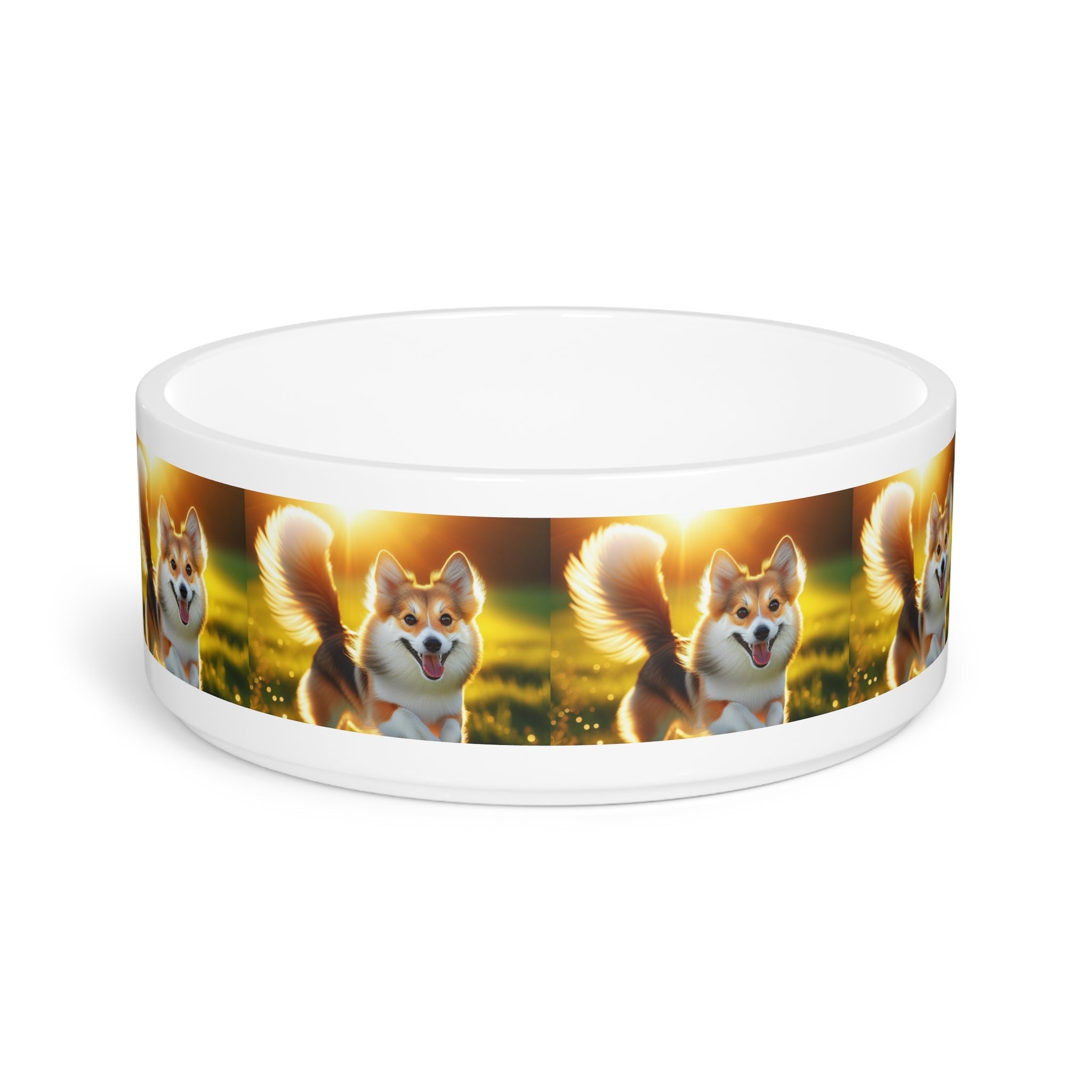 Ceramic Pet Bowl – 16 oz Dog Feeding Bowl