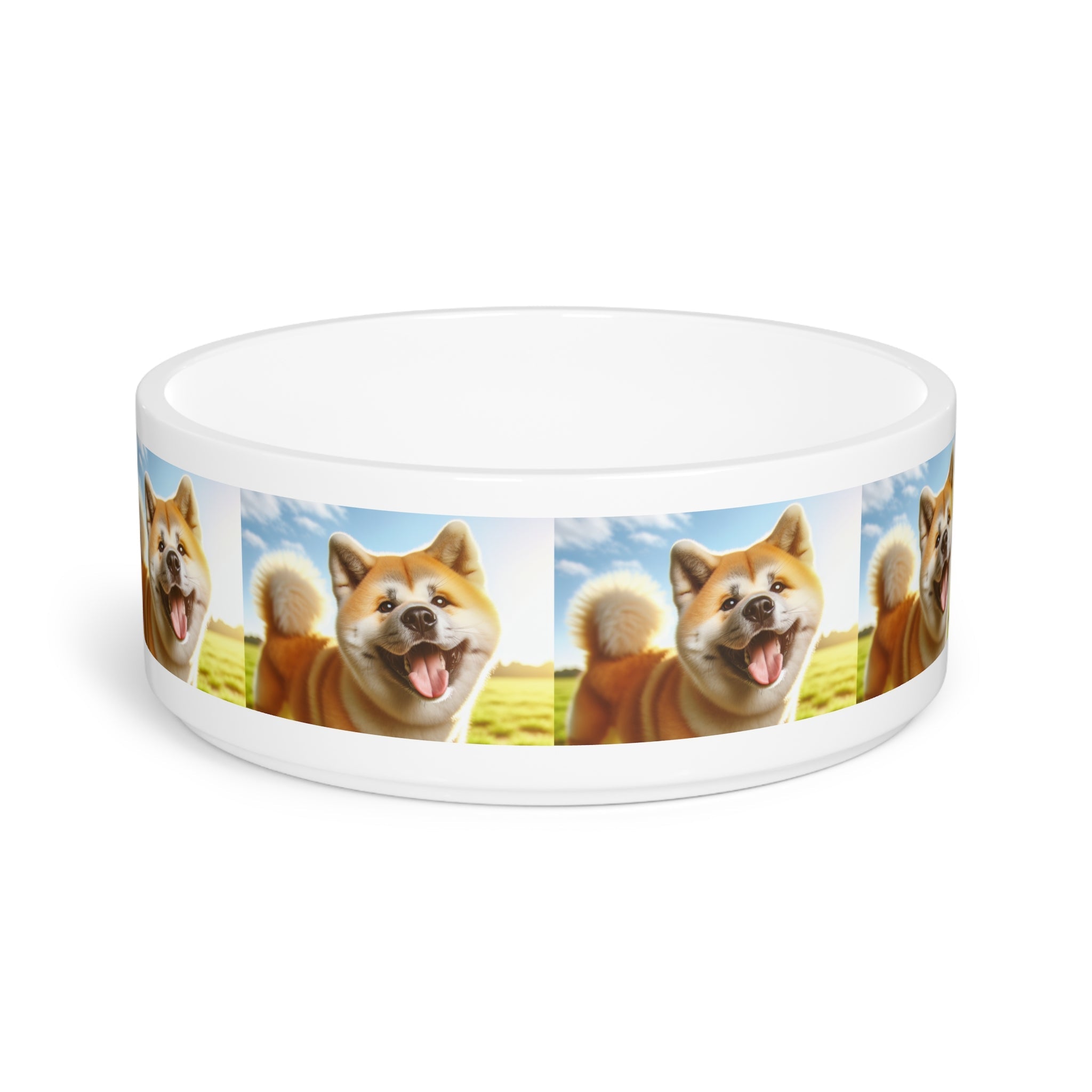 Ceramic Pet Bowl – 16 oz Dog Feeding Bowl