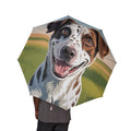 48" Semi-Automatic Umbrella – Windproof Large Travel Rain Umbrella