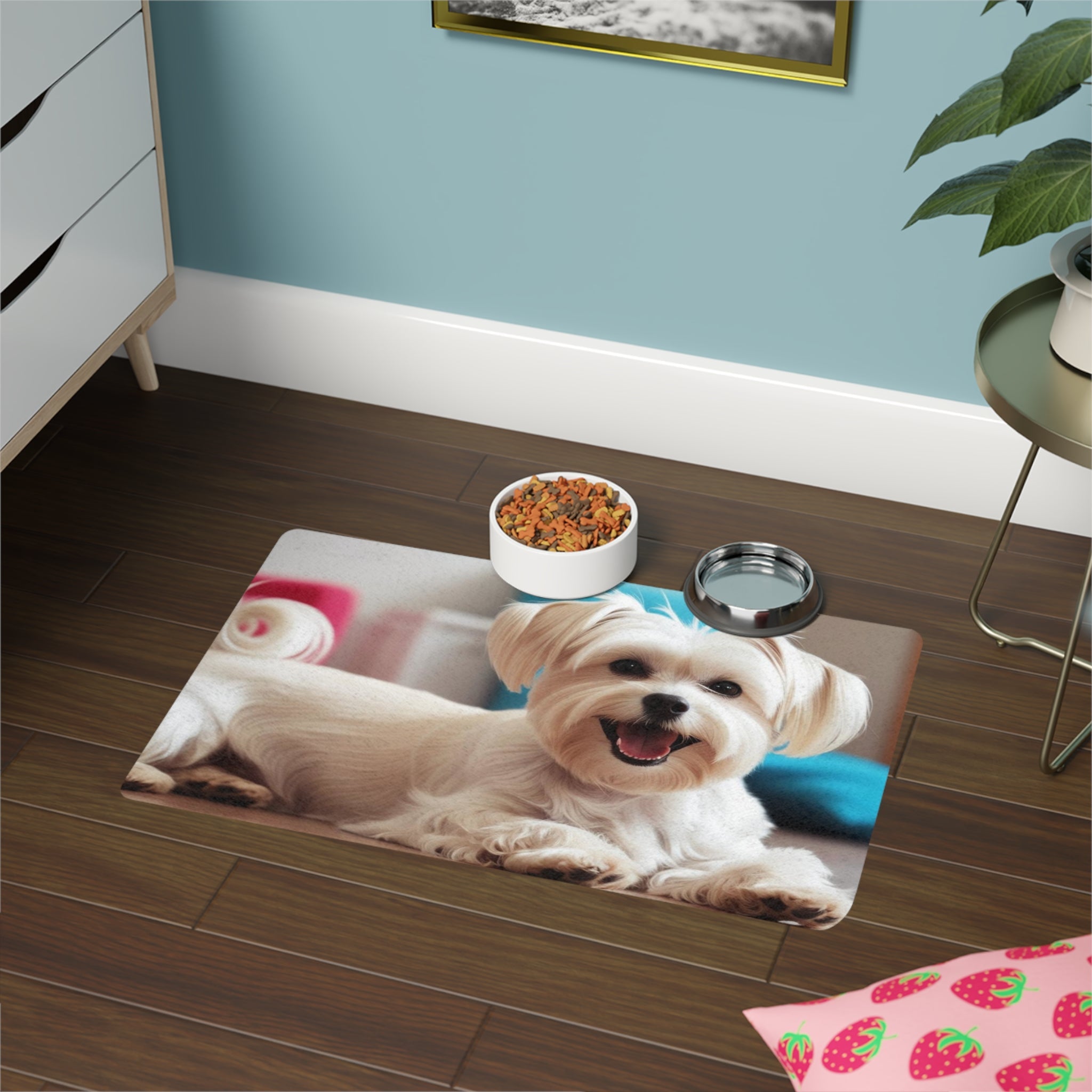 Non-Slip Pet Food Mat – Waterproof Feeding Mat for Dogs