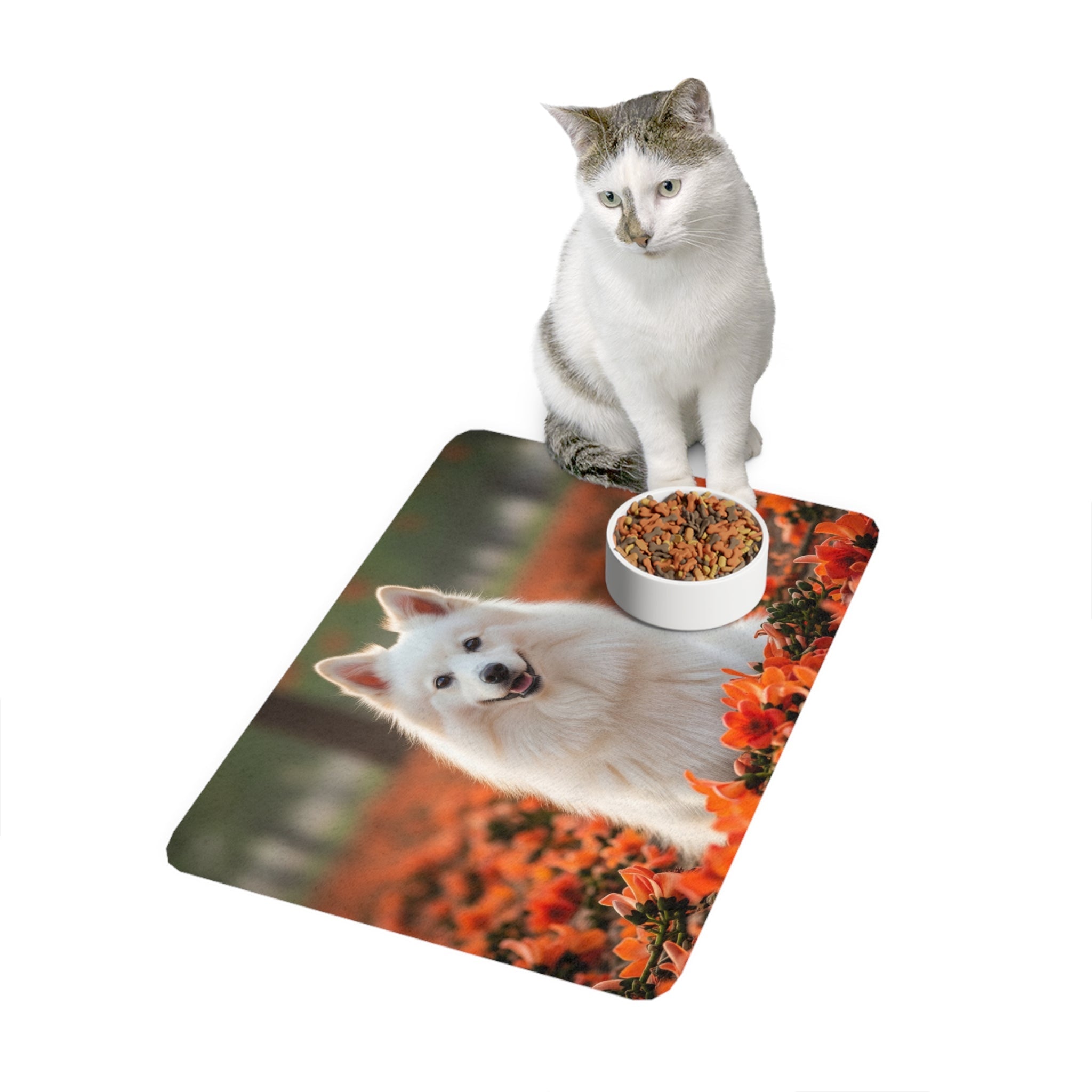 Non-Slip Pet Food Mat – Waterproof Feeding Mat for Dogs