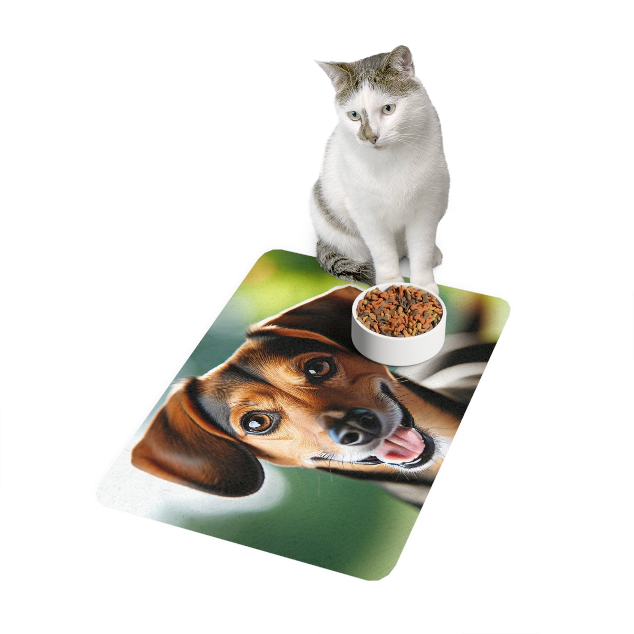 Non-Slip Pet Food Mat – Waterproof Feeding Mat for Dogs