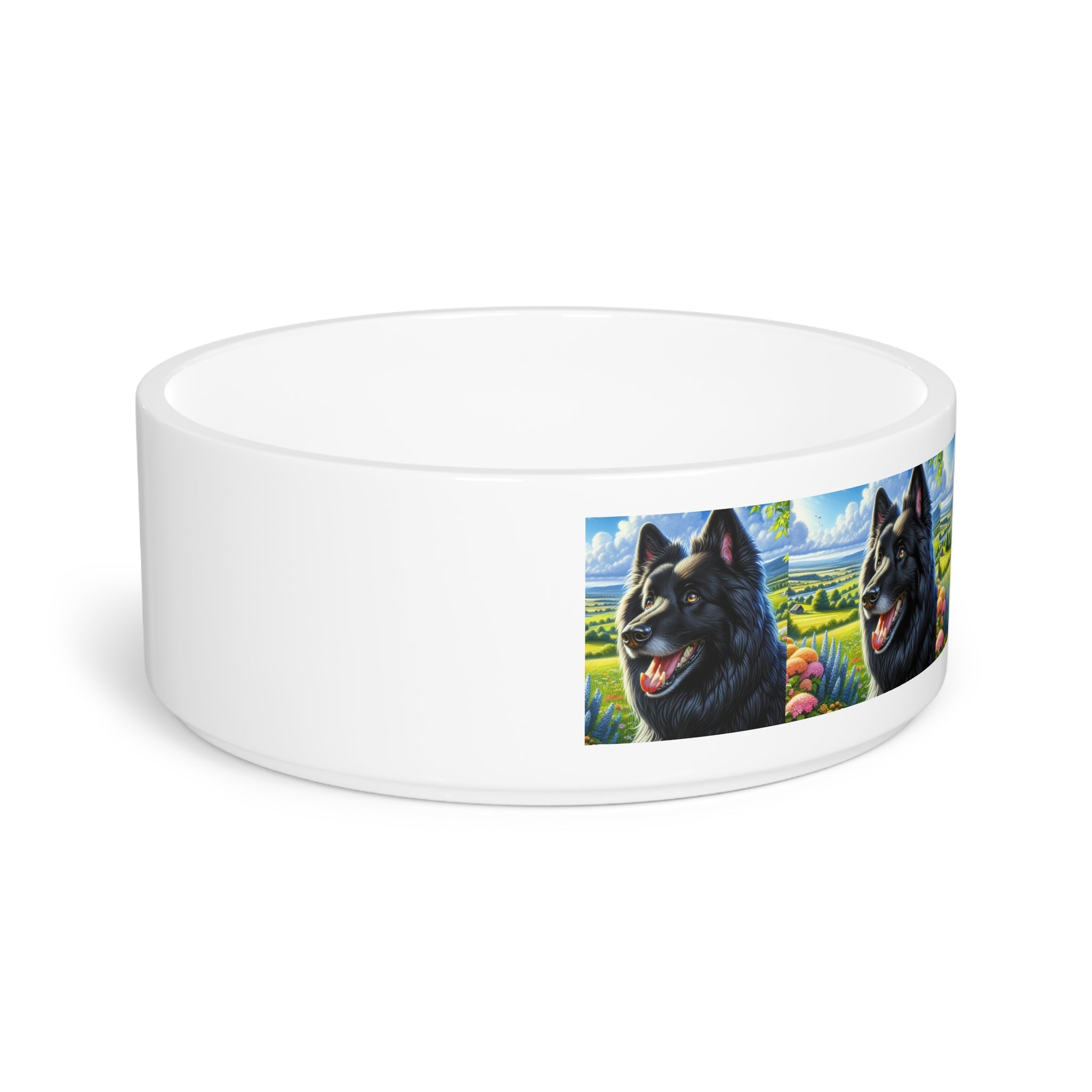 Ceramic Pet Bowl – 16 oz Dog Feeding Bowl