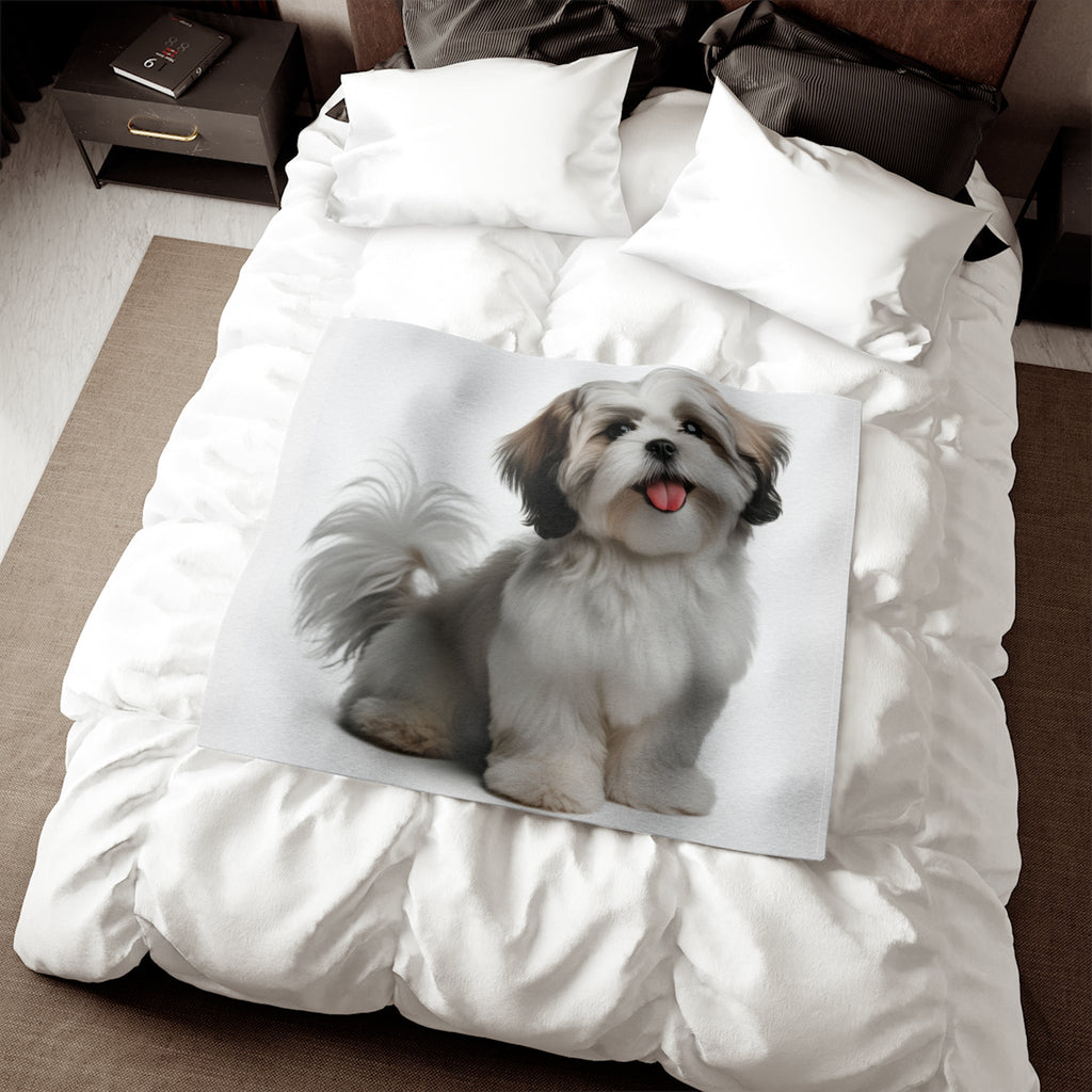 Sweatshirt Blanket – Plush Fleece Throw, 2 Size Options