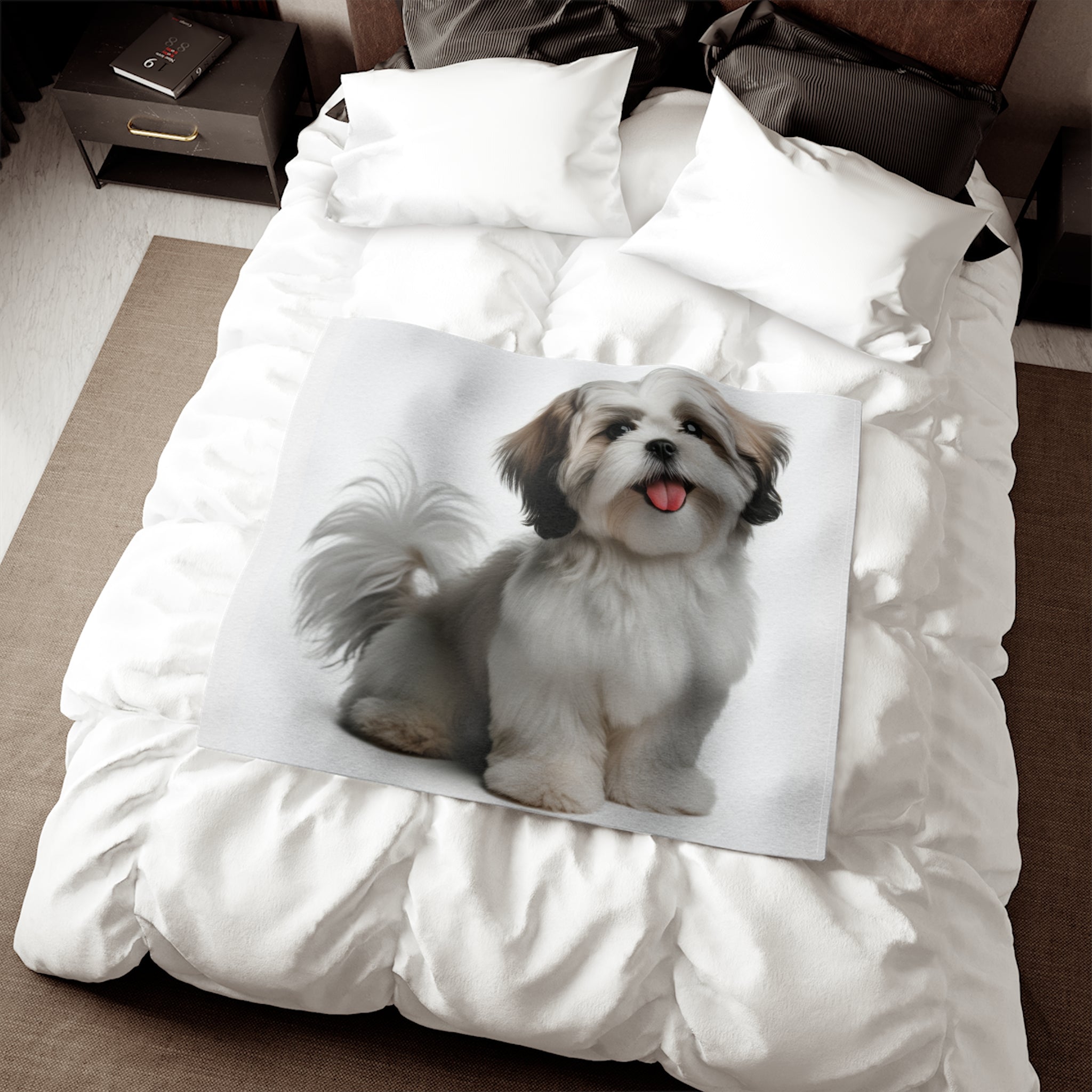 Sweatshirt Blanket – Plush Fleece Throw, 2 Size Options