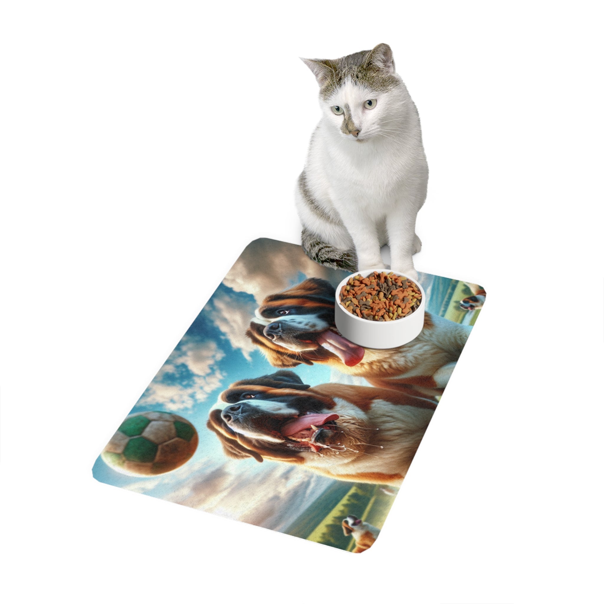 Non-Slip Pet Food Mat – Waterproof Feeding Mat for Dogs