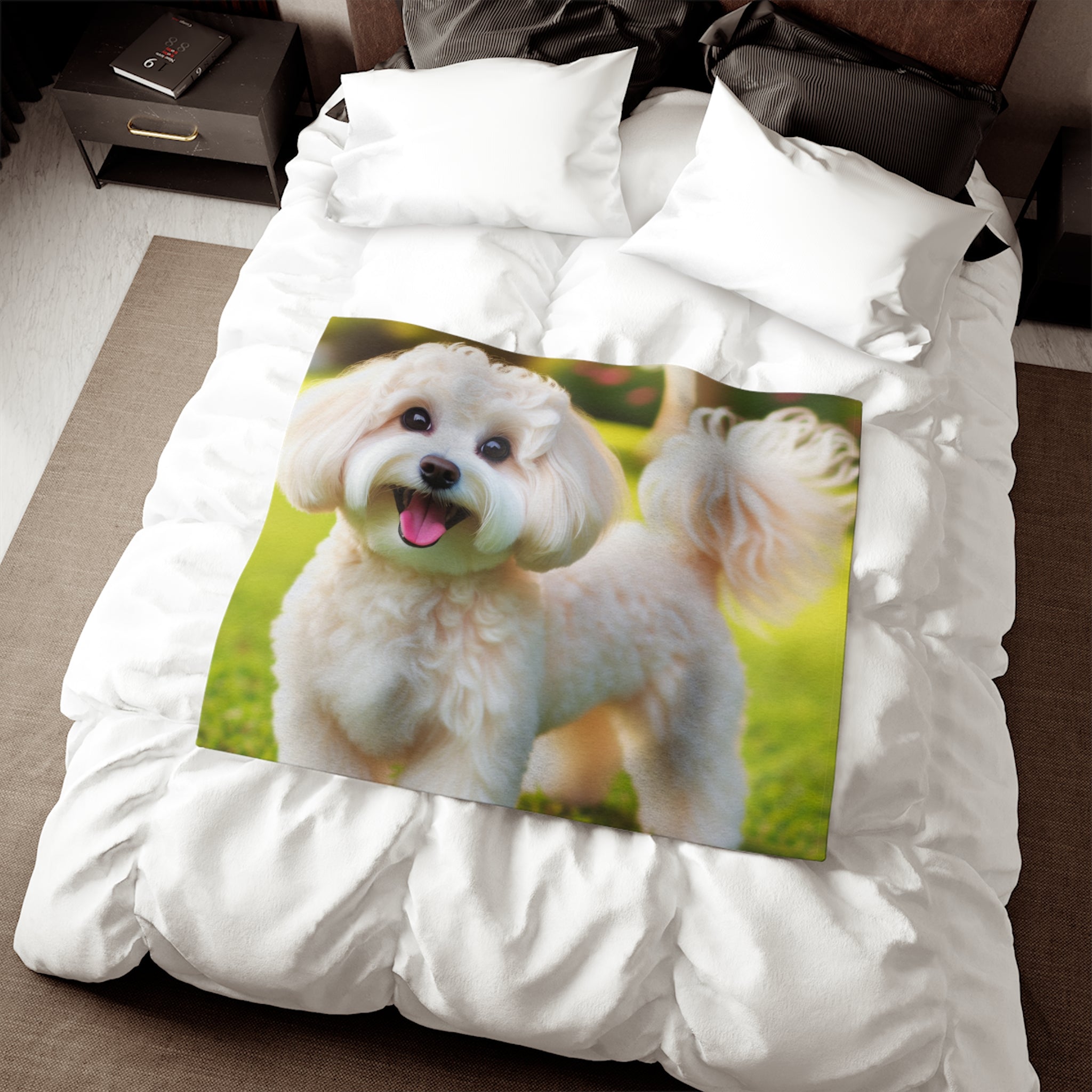 Sweatshirt Blanket – Plush Fleece Throw, 2 Size Options