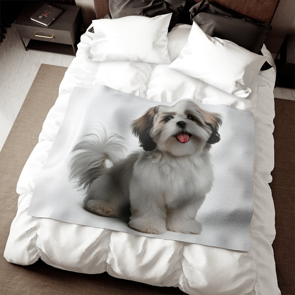 Sweatshirt Blanket – Plush Fleece Throw, 2 Size Options