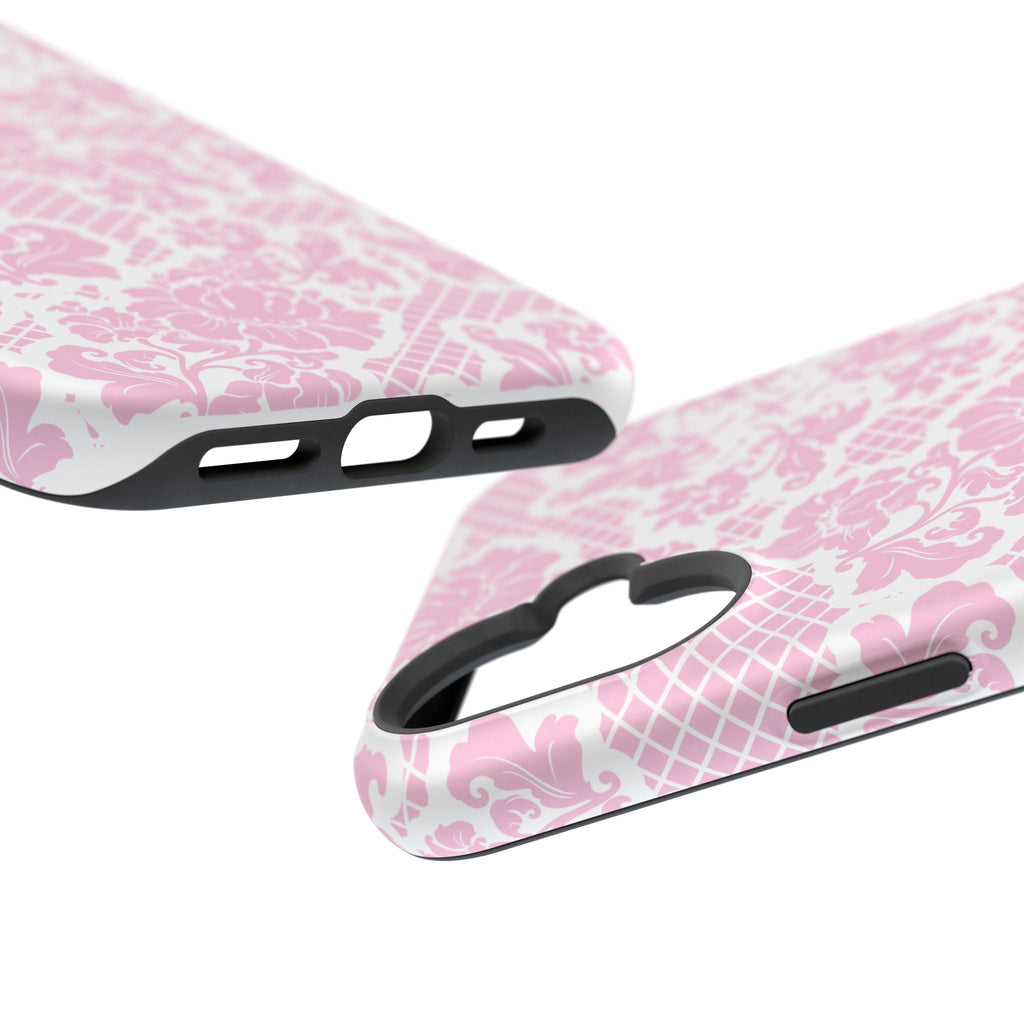 Customizable: Pink Lace Inspired Elegantly Chic Impact-Resistant Case