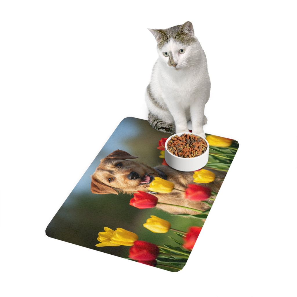 Non-Slip Pet Food Mat – Waterproof Feeding Mat for Dogs