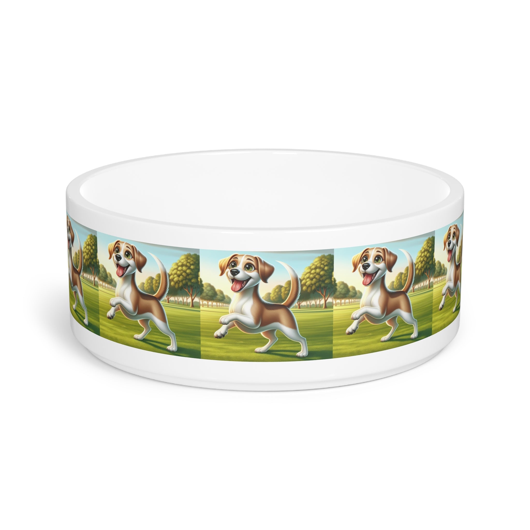 Ceramic Pet Bowl – 16 oz Dog Feeding Bowl