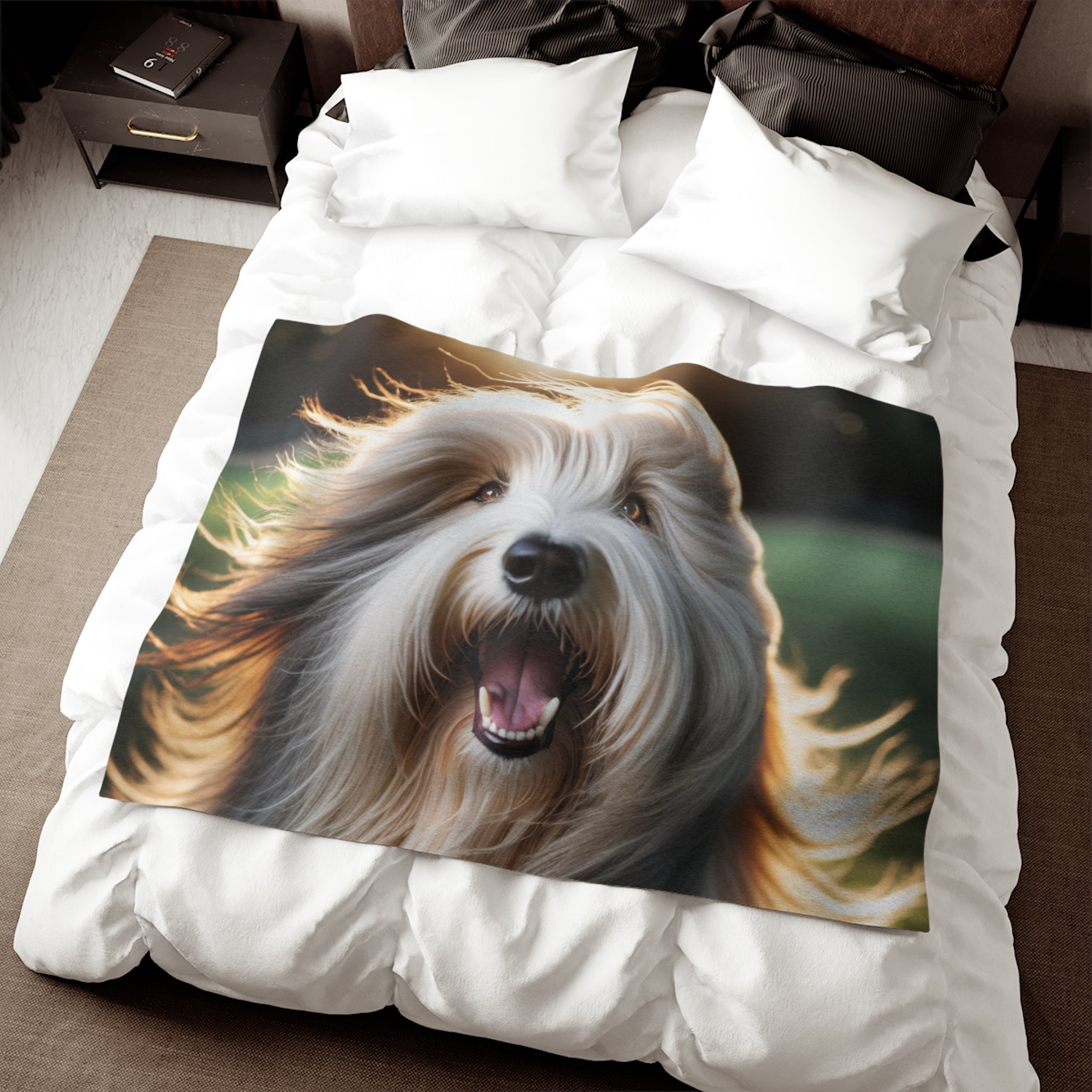 Sweatshirt Blanket – Plush Fleece Throw, 2 Size Options