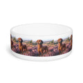 Ceramic Pet Bowl – 16 oz Dog Feeding Bowl