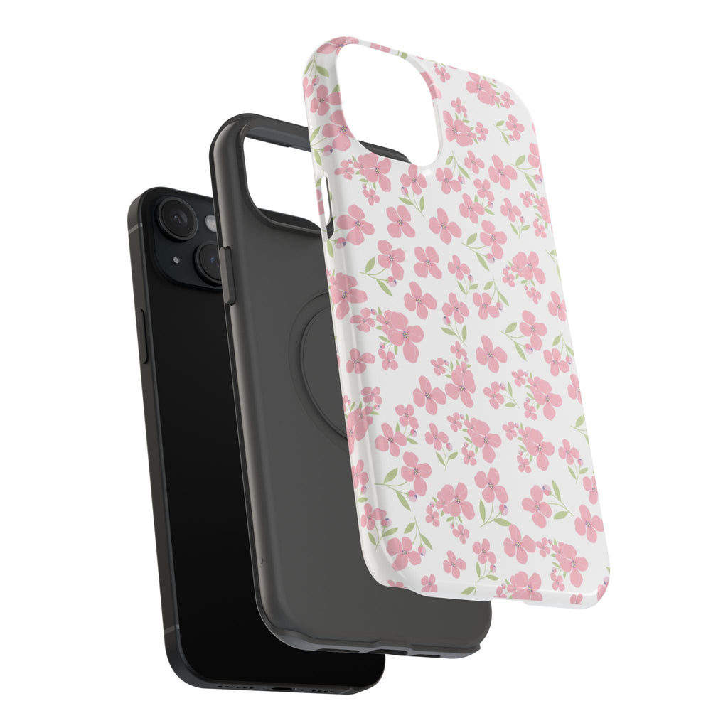 Customizable: Floral Impact-Resistant Phone Case