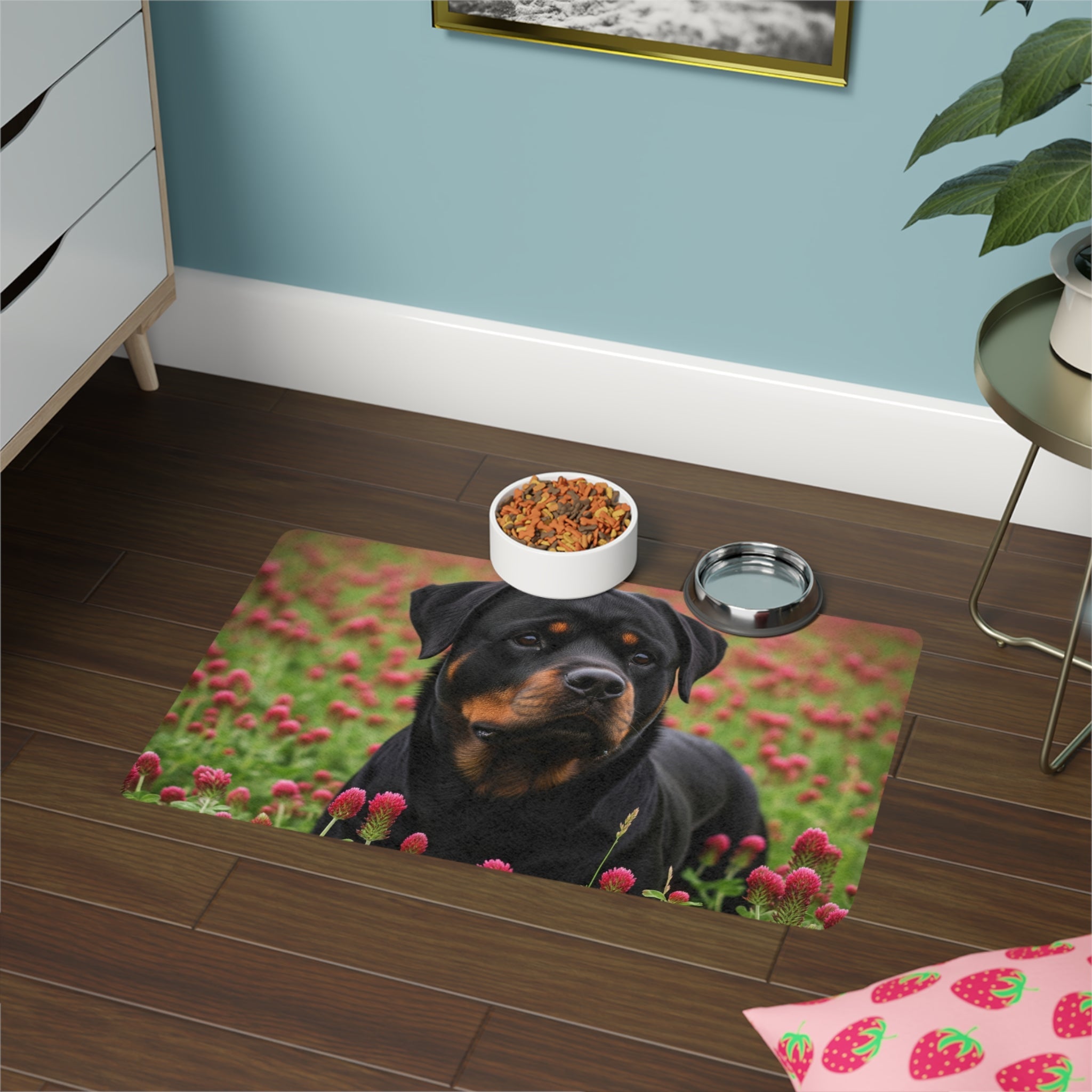 Non-Slip Pet Food Mat – Waterproof Feeding Mat for Dogs