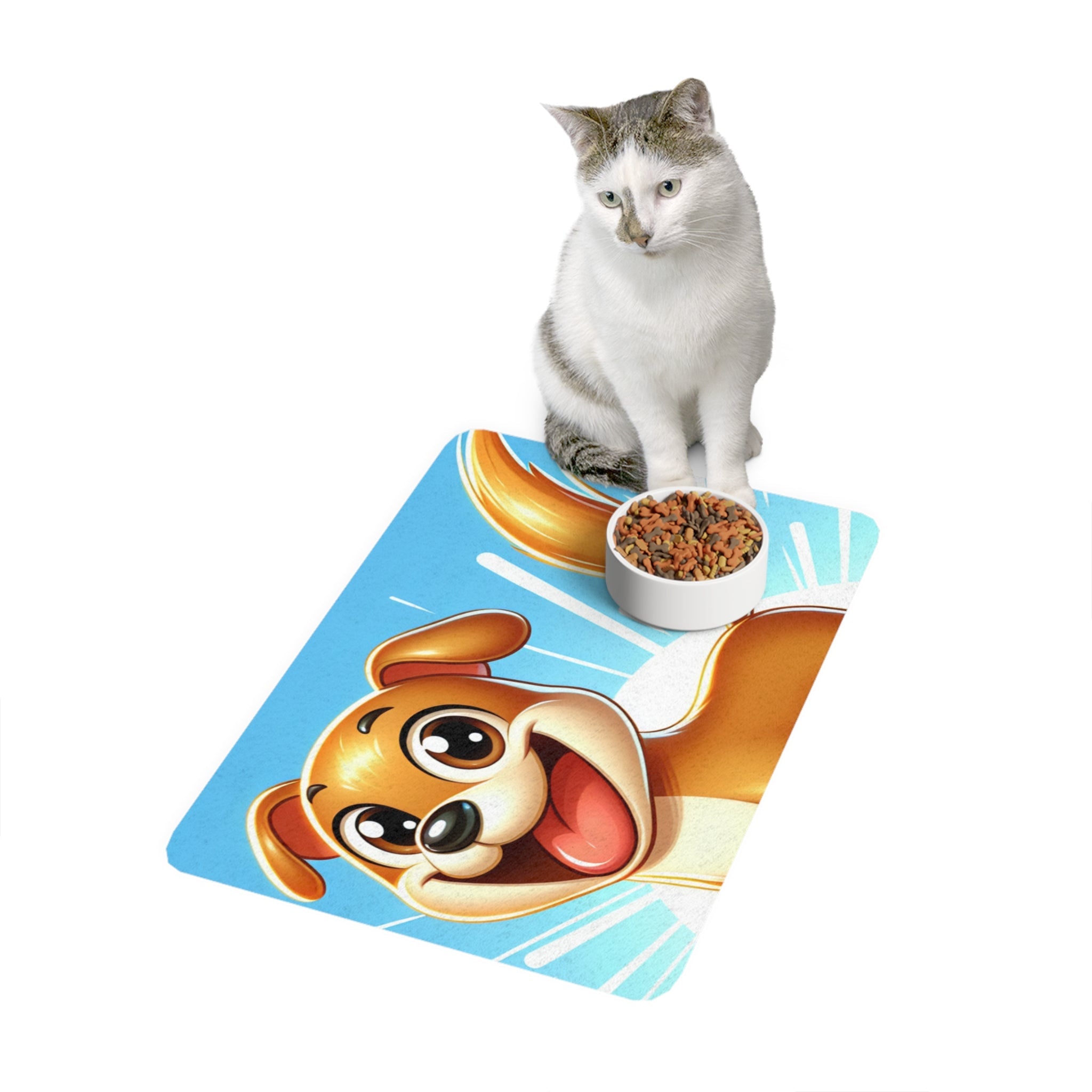 Non-Slip Pet Food Mat – Waterproof Feeding Mat for Dogs