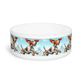 Ceramic Pet Bowl – 16 oz Dog Feeding Bowl