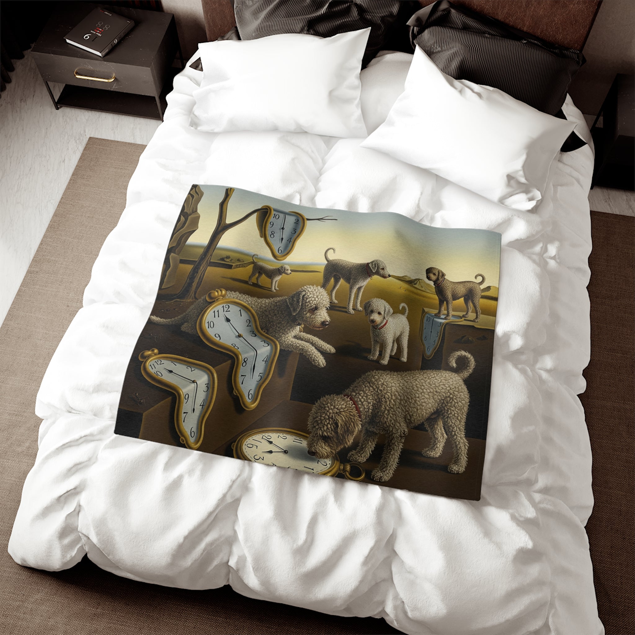 Sweatshirt Blanket – Plush Fleece Throw, 2 Size Options
