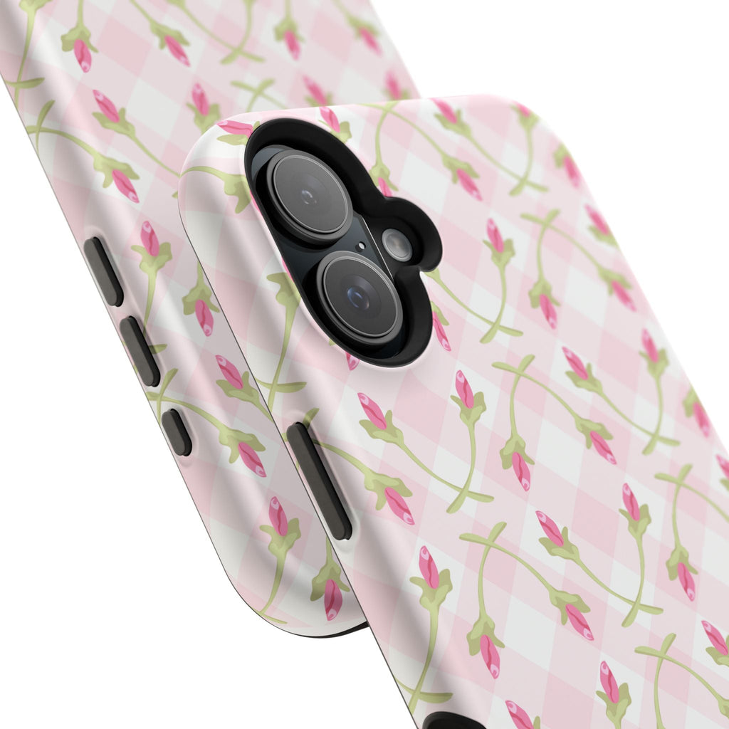 Customizable: Floral Impact-Resistant Phone Case