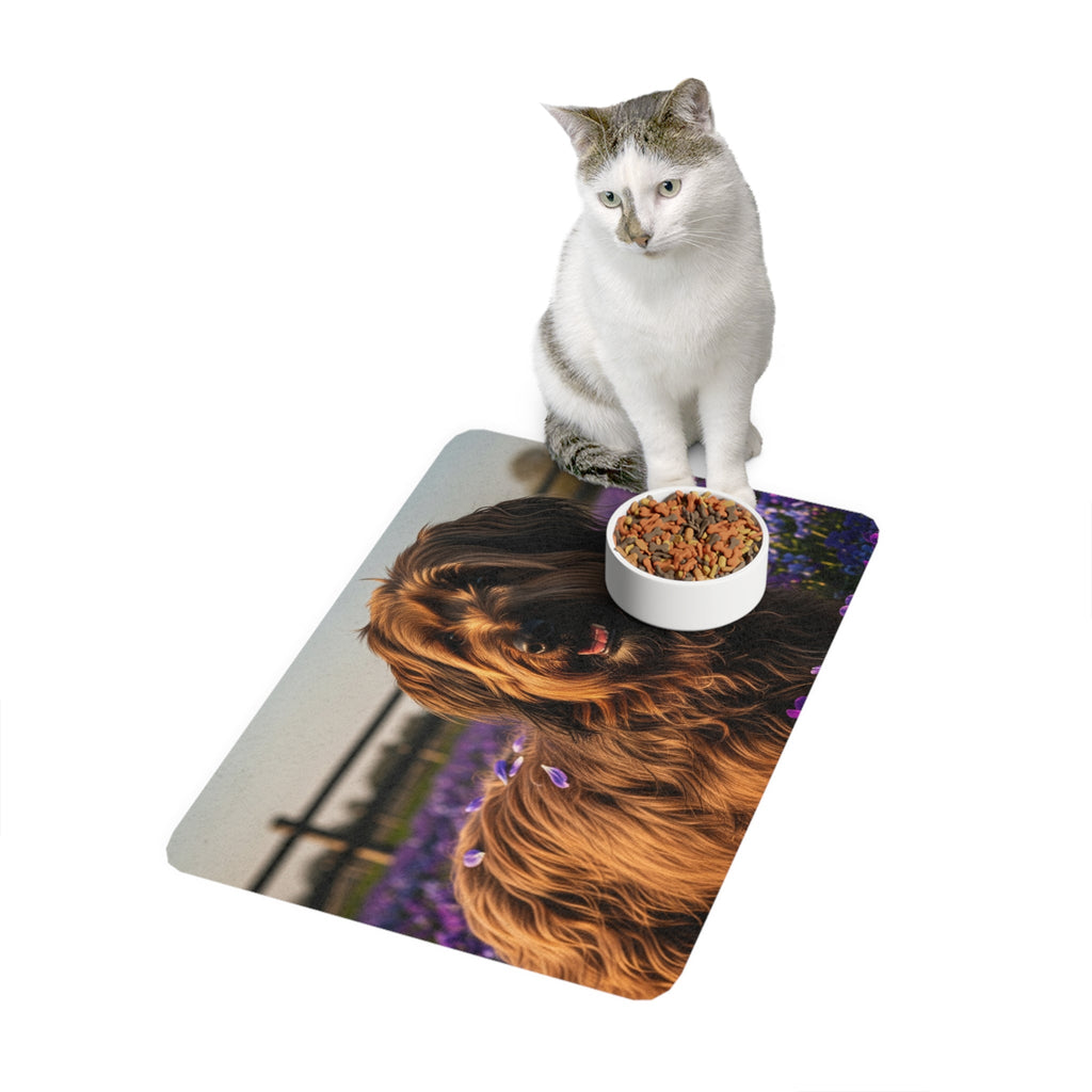 Non-Slip Pet Food Mat – Waterproof Feeding Mat for Dogs