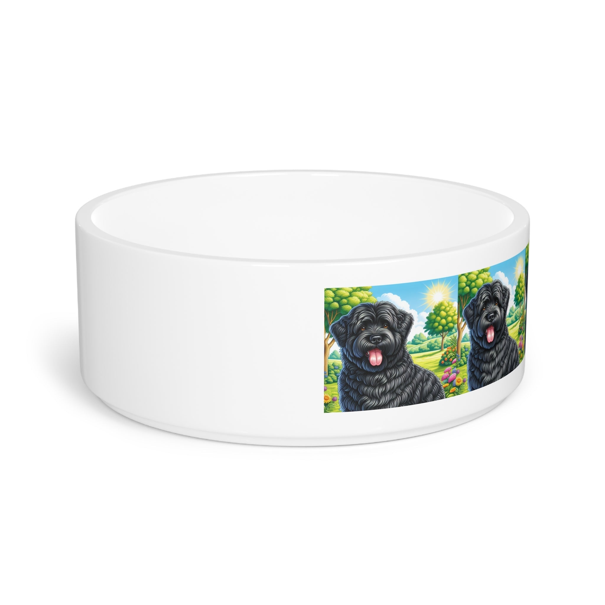 Ceramic Pet Bowl – 16 oz Dog Feeding Bowl