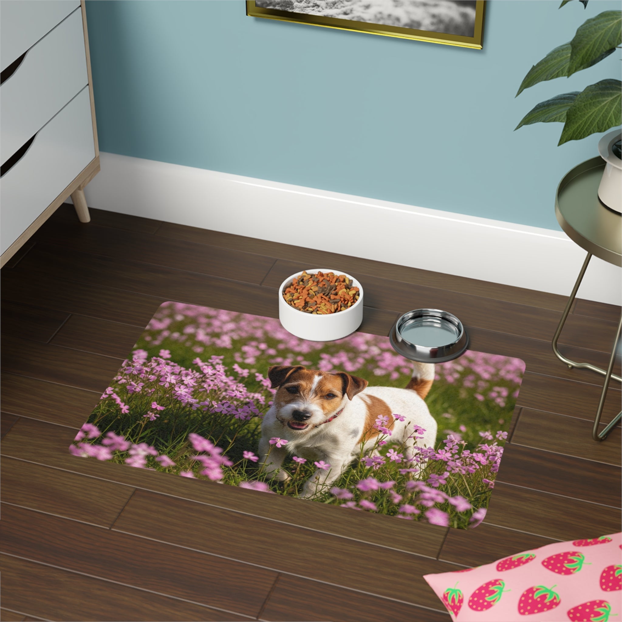 Non-Slip Pet Food Mat – Waterproof Feeding Mat for Dogs