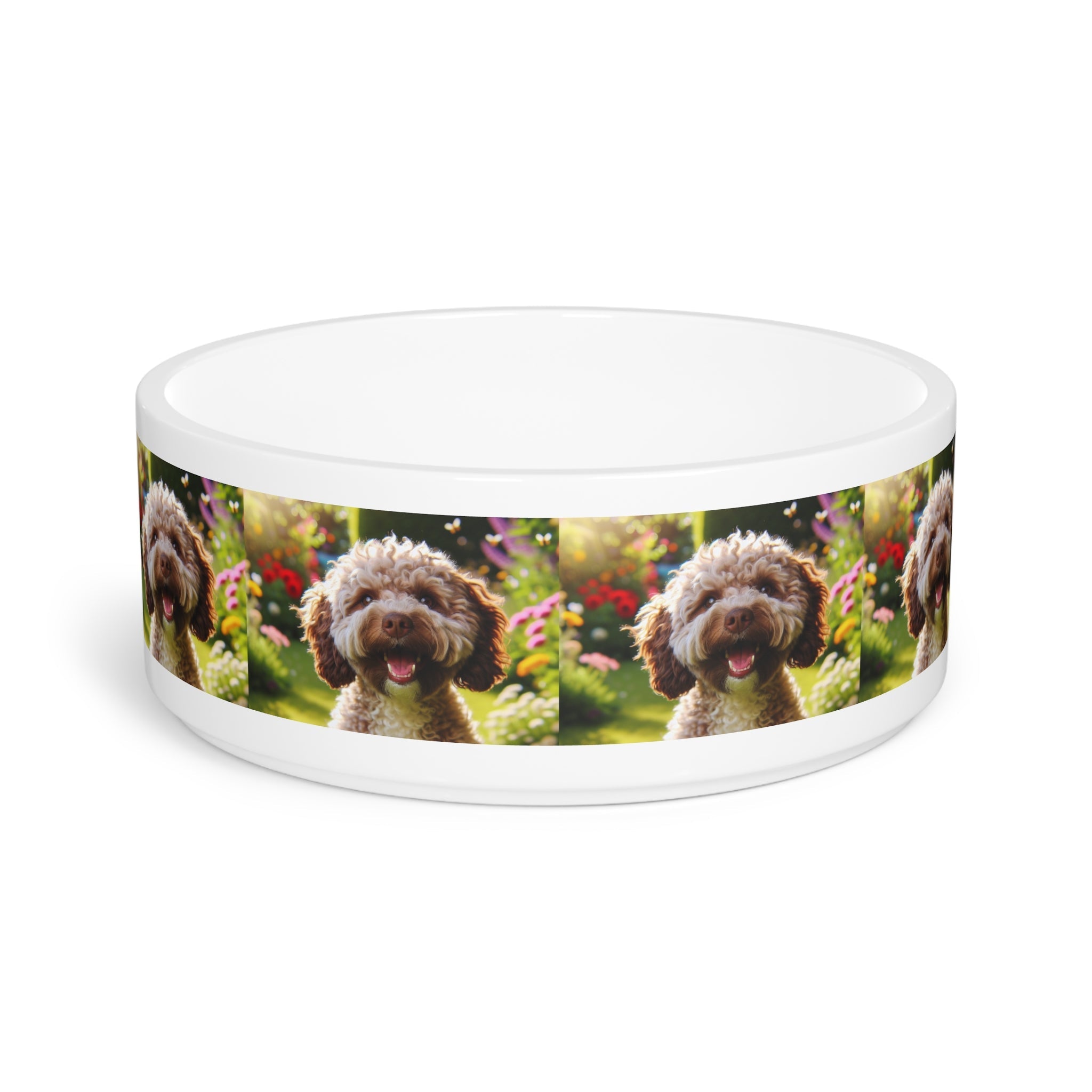 Ceramic Pet Bowl – 16 oz Dog Feeding Bowl
