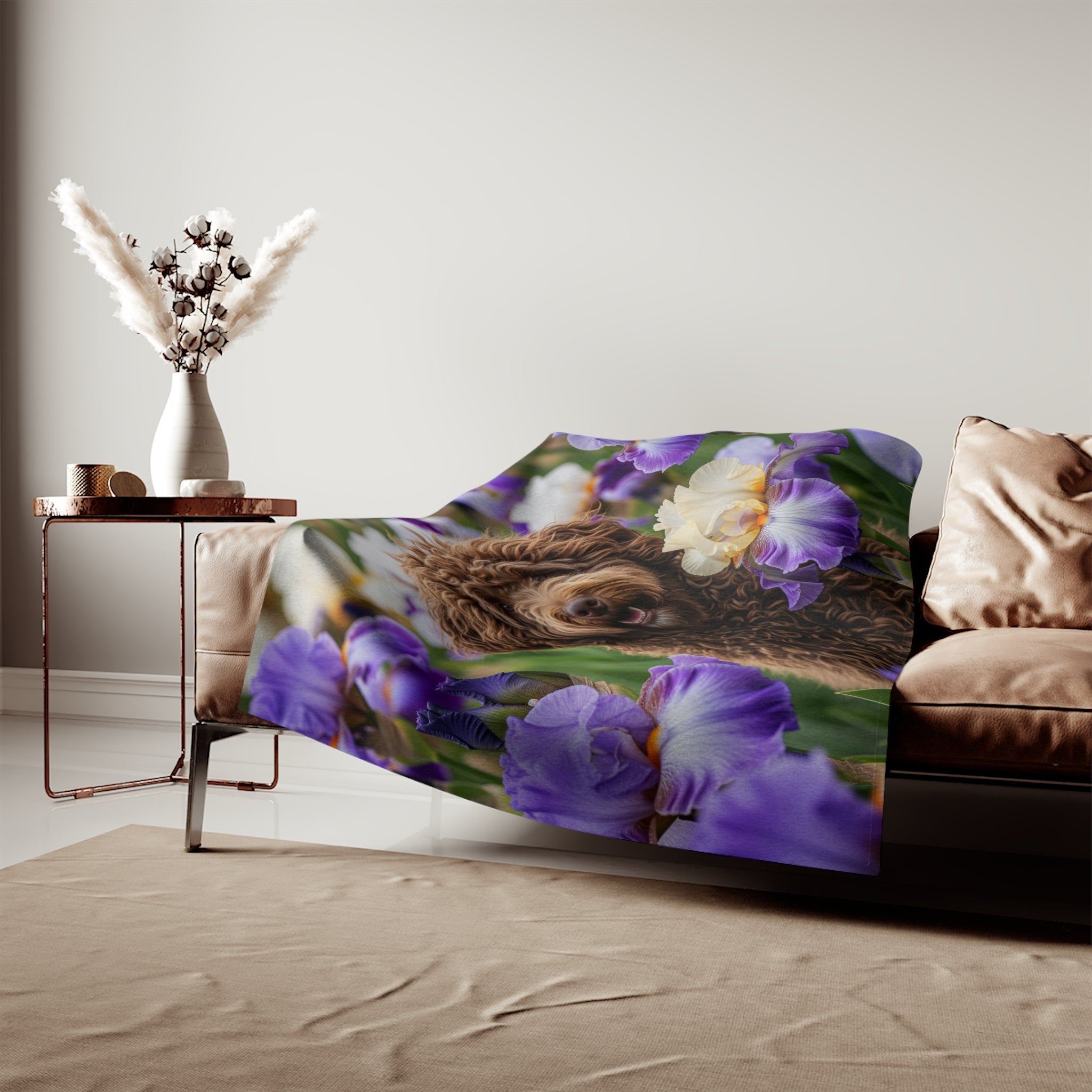 Sweatshirt Blanket – Plush Fleece Throw, 2 Size Options