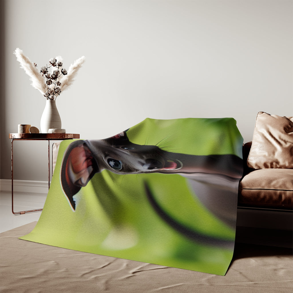 Sweatshirt Blanket – Plush Fleece Throw, 2 Size Options