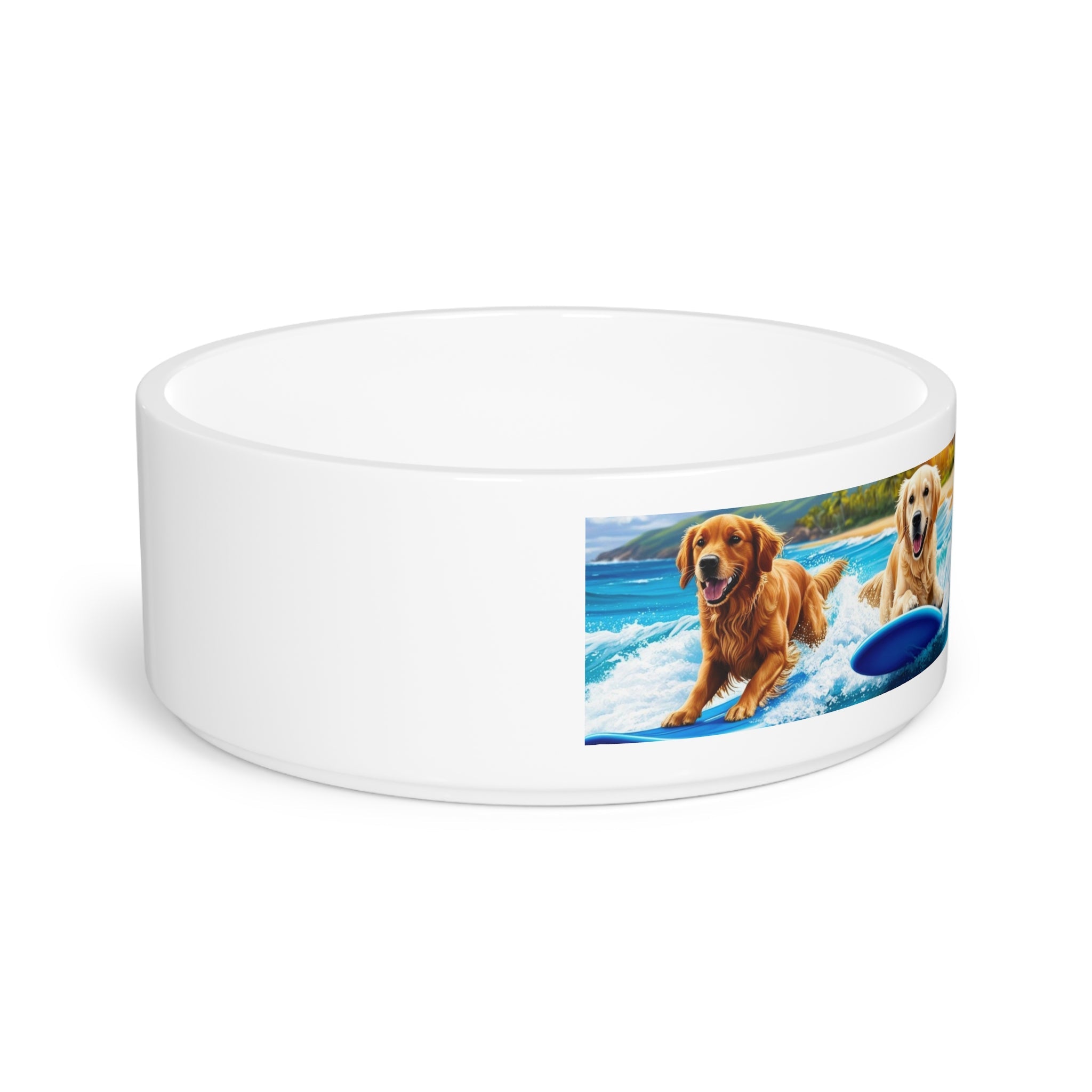 Ceramic Pet Bowl – 16 oz Dog Feeding Bowl