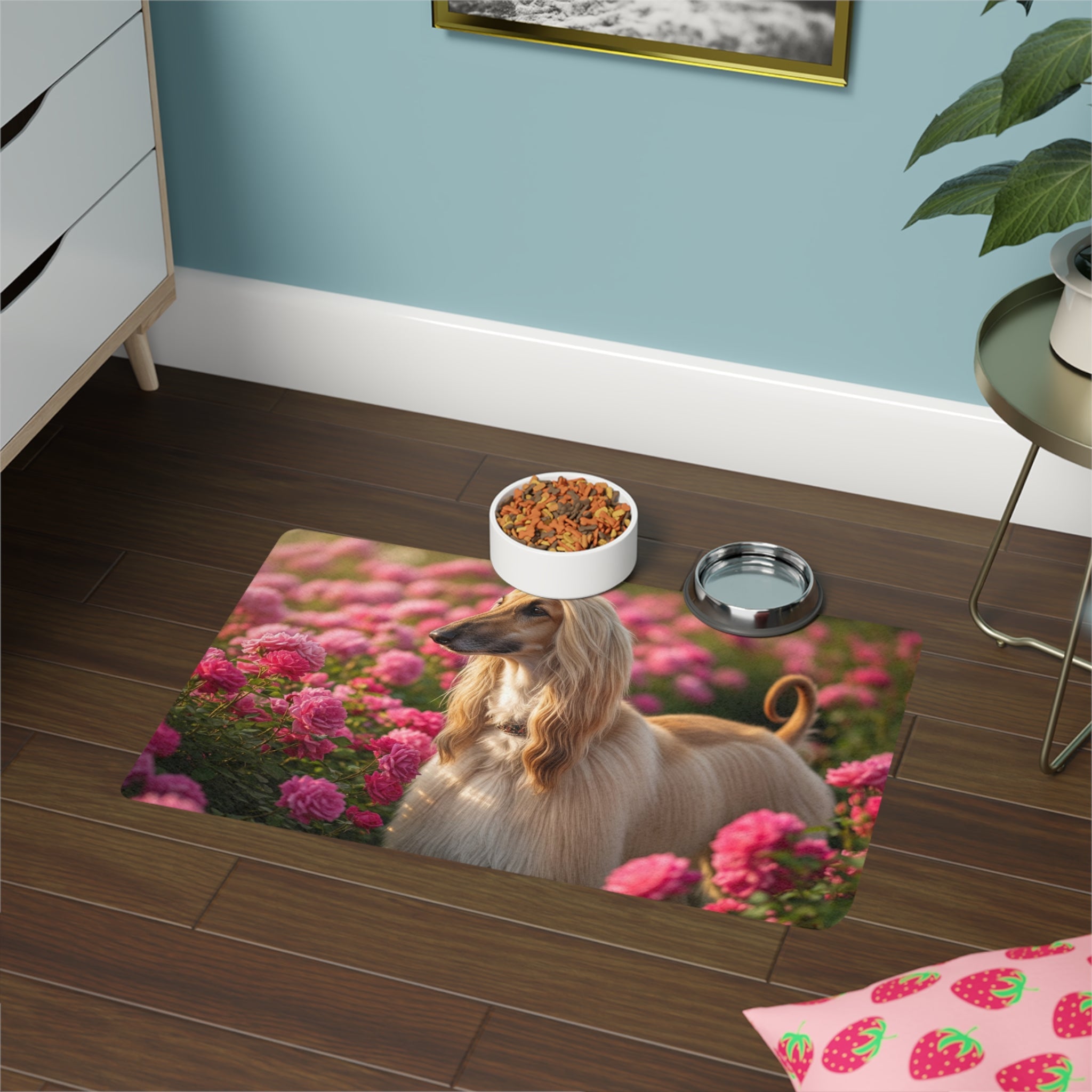 Non-Slip Pet Food Mat – Waterproof Feeding Mat for Dogs